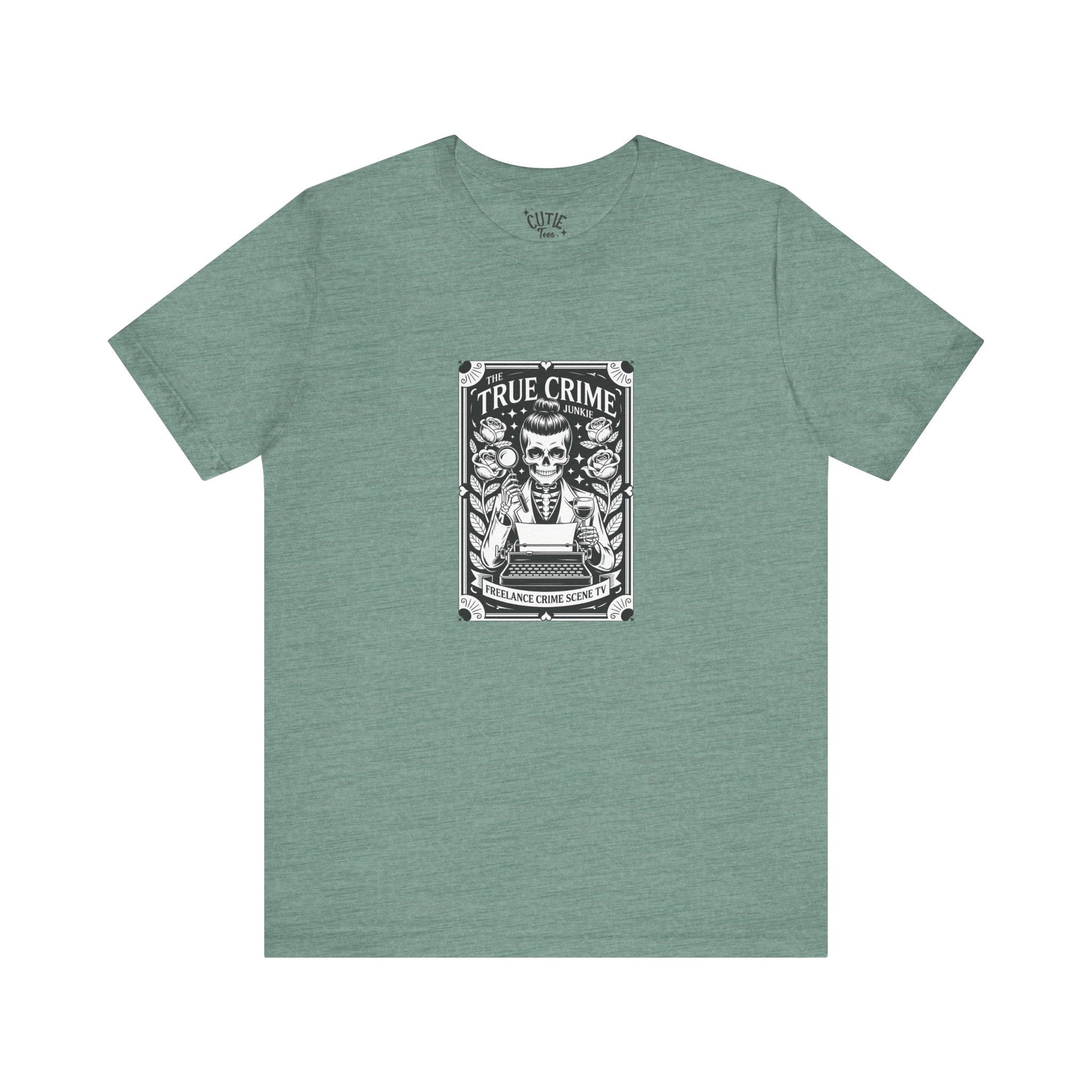 True Crime Tee – Vintage Tarot Graphic T-Shirt