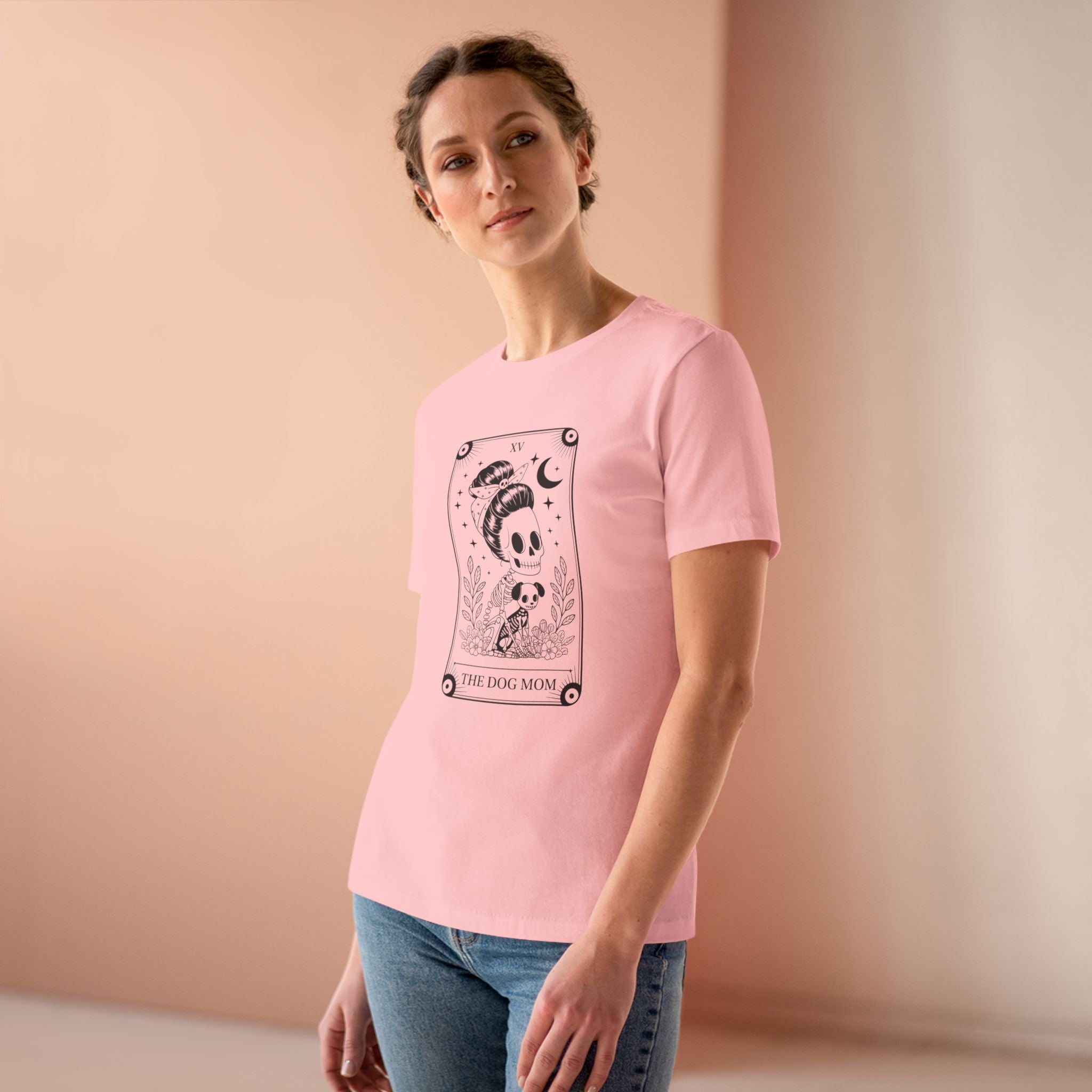 Dog Mom Tarot Card Women's Tee