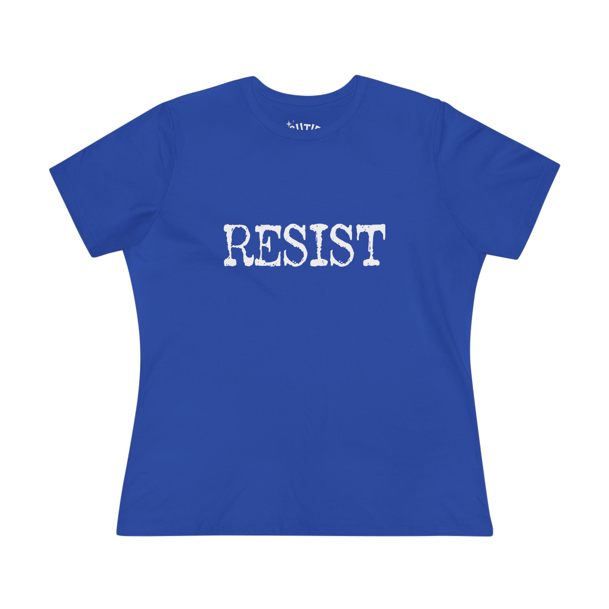 Resist Women's Cotton Tee - Empowering Statement Shirt for Activists, Gift for Social Justice Advocates, Casual Wear, Comfortable Top, [...]