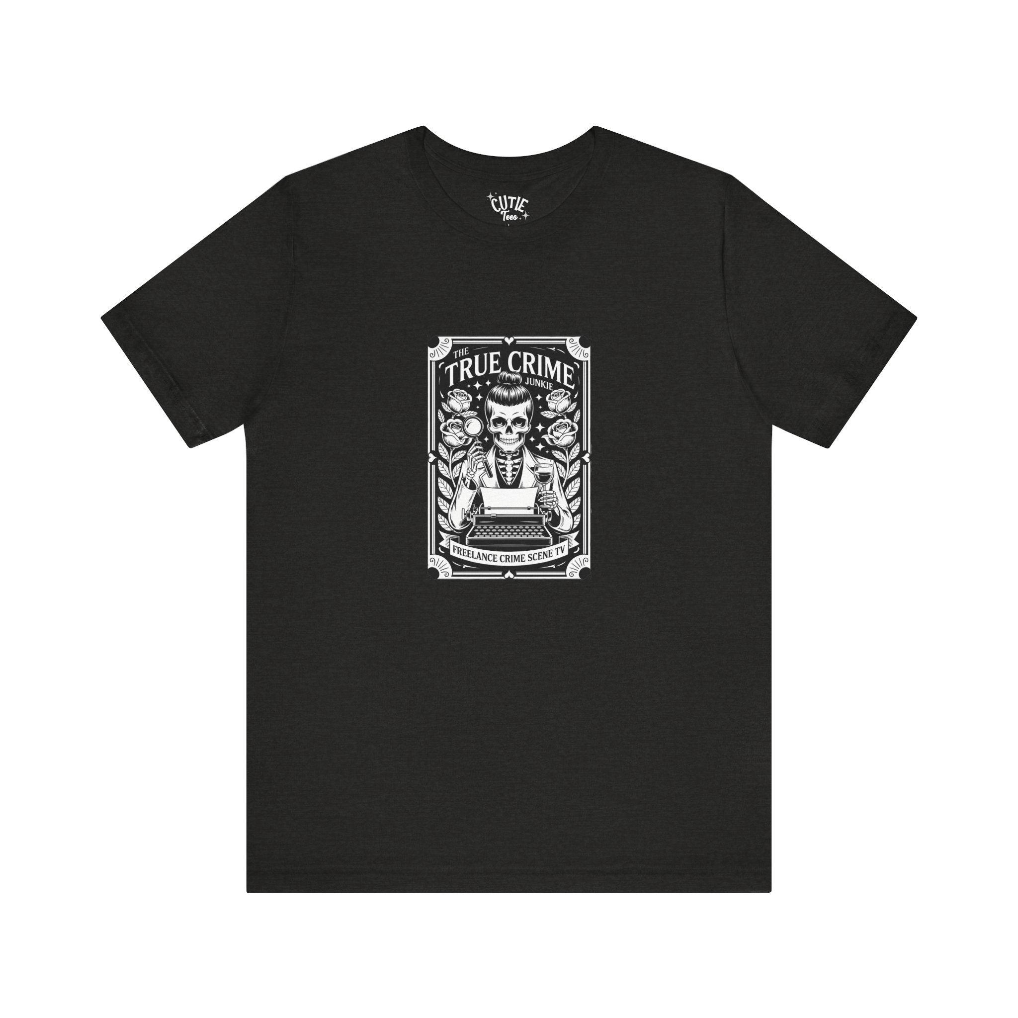 True Crime Tee – Vintage Tarot Graphic T-Shirt