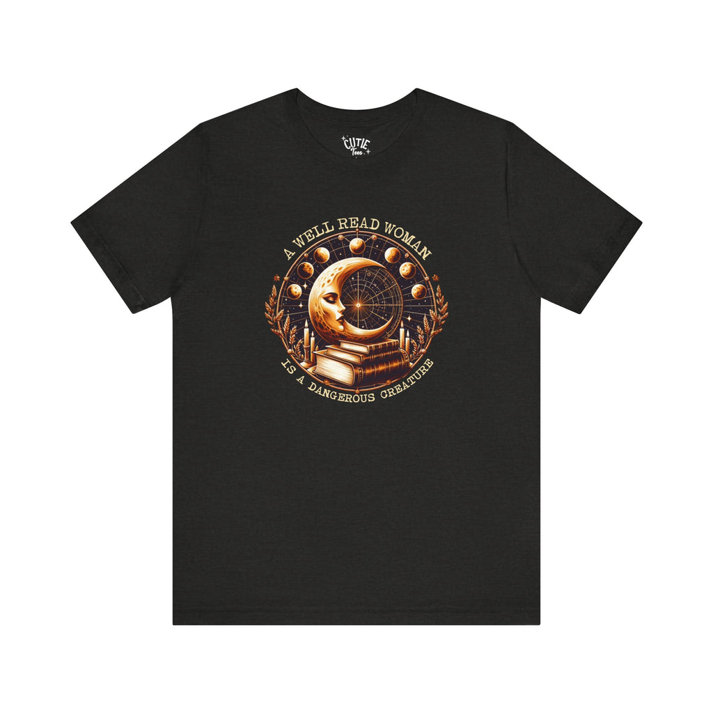 Book Lovers Tee - Well Read Woman Unisex Jersey Short Sleeve