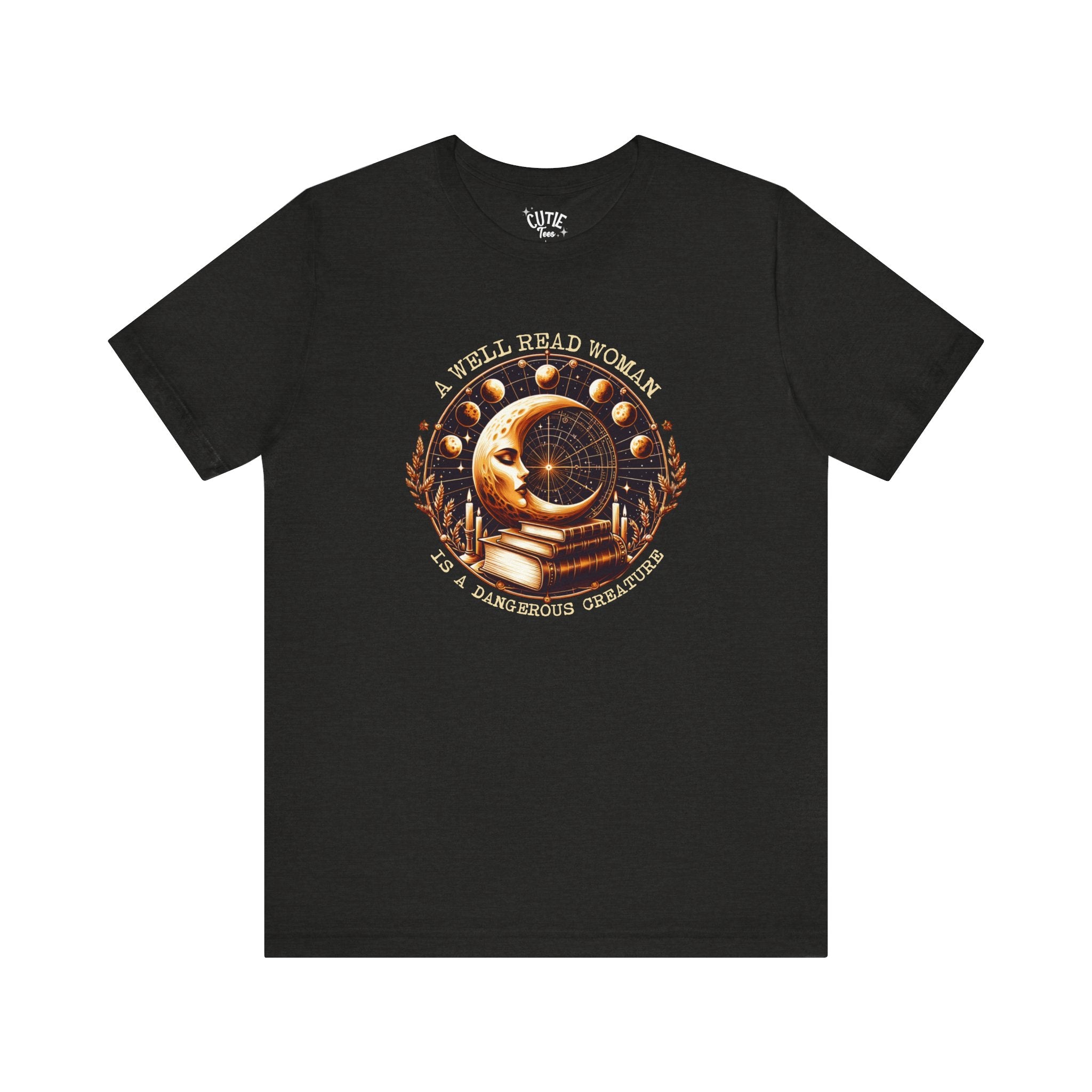 Book Lovers Tee - Well Read Woman Unisex Jersey Short Sleeve