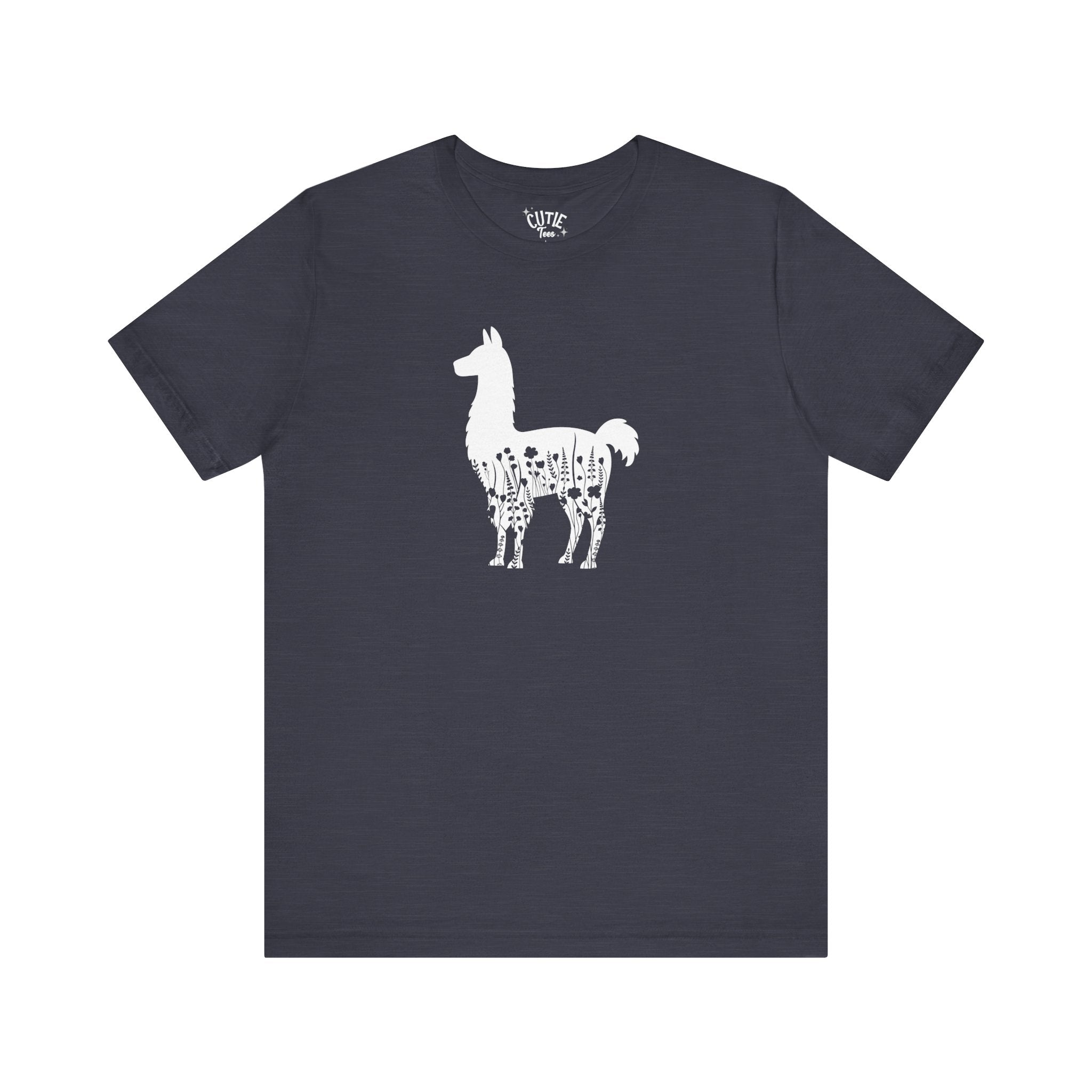 Llama Lovers Short Sleeve Tee - Cute Graphic T-Shirt, Animal Apparel, Gift for Animal Lovers, Fun Casual Wear, Unisex Llama Tee