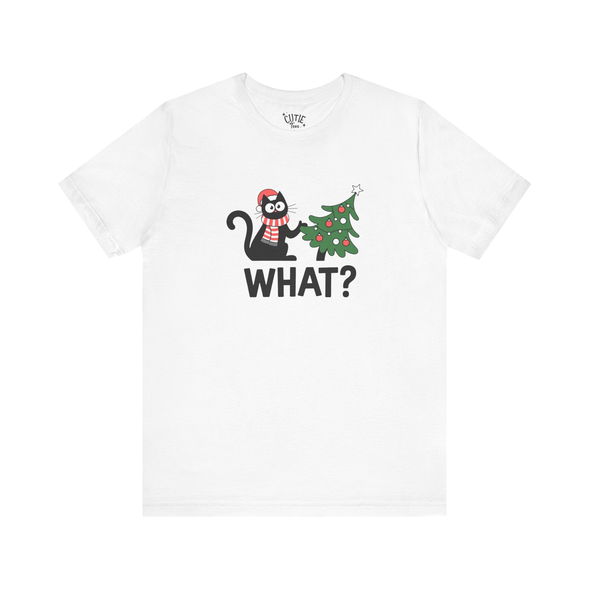 Cat Christmas Tee, Holiday T-Shirt, Pet Lover Gift, Cute Christmas Apparel, Humor Shirt for Friends