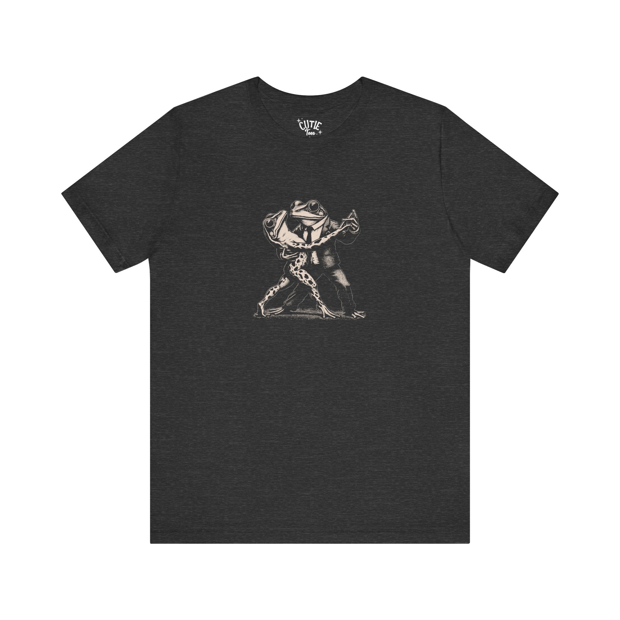 Frog Tango Graphic Tee, Casual Wear, Unisex Clothing, Unique Gift, Everyday Essentials, Perfect for Parties