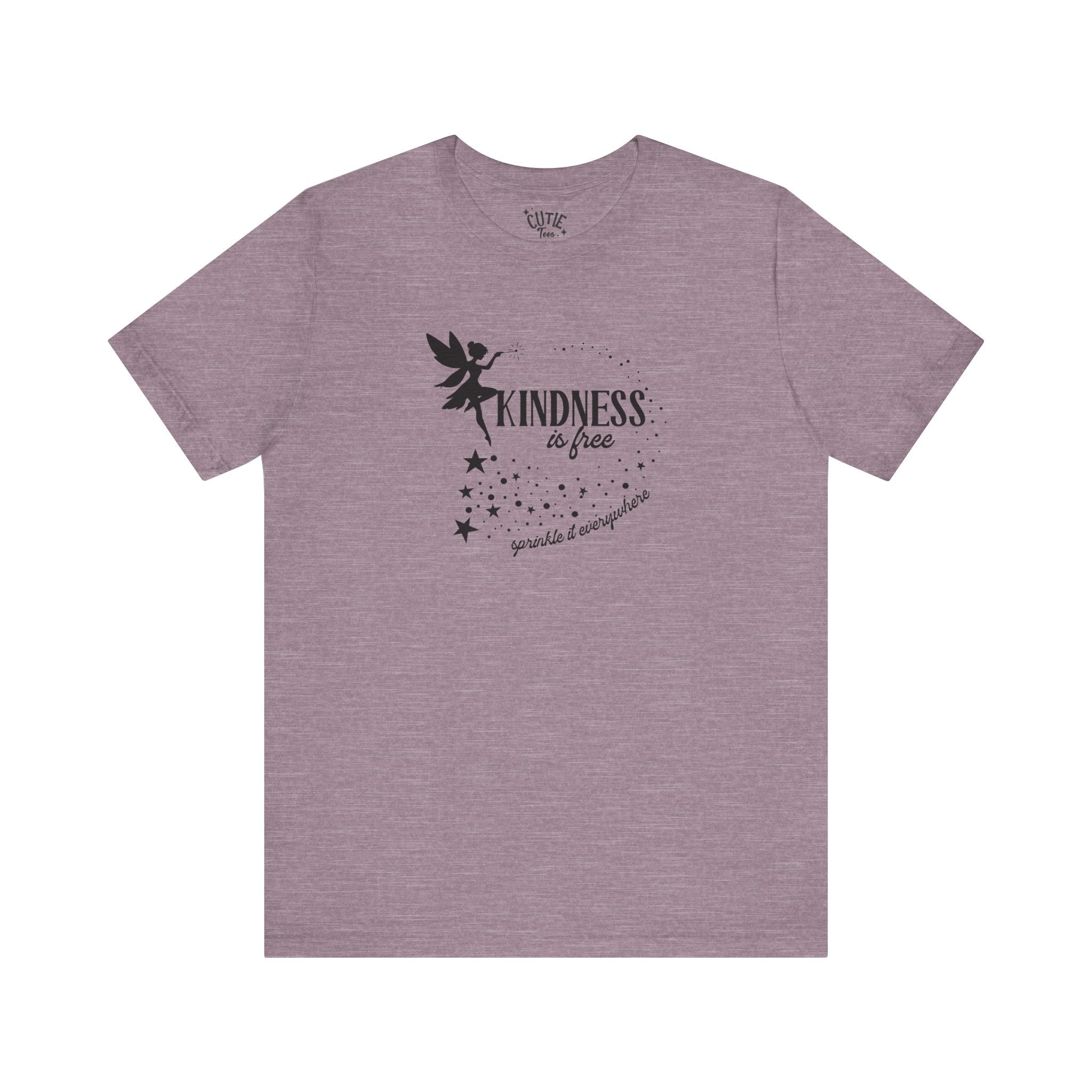 Kindness Is Free Fairy Unisex Tee, Inspirational T-Shirt, Positive Vibes Shirt, Gift for Friends and Family, Casual Wear, Kindness Apparel