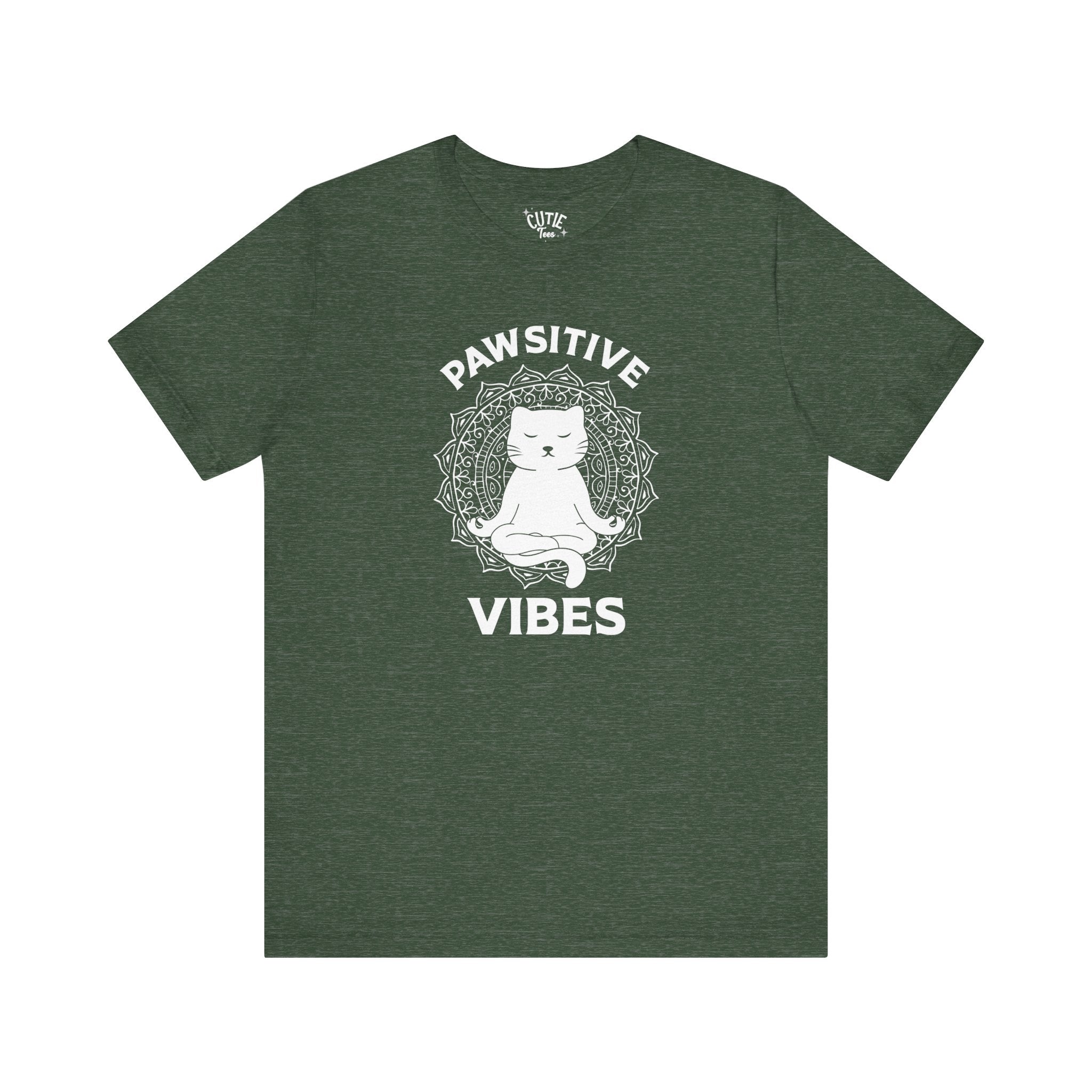 Pawsitive Vibes Cat T-Shirt