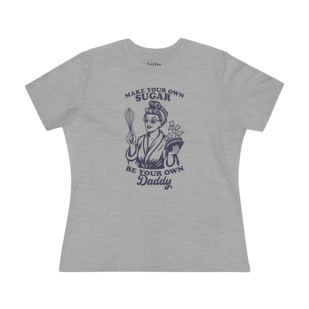 Make Your Own Sugar Whimsical Women's Cotton Tee - Funny Retro Design, Gift for Her, Birthday Present, Kitchen Humor, Casual Wear