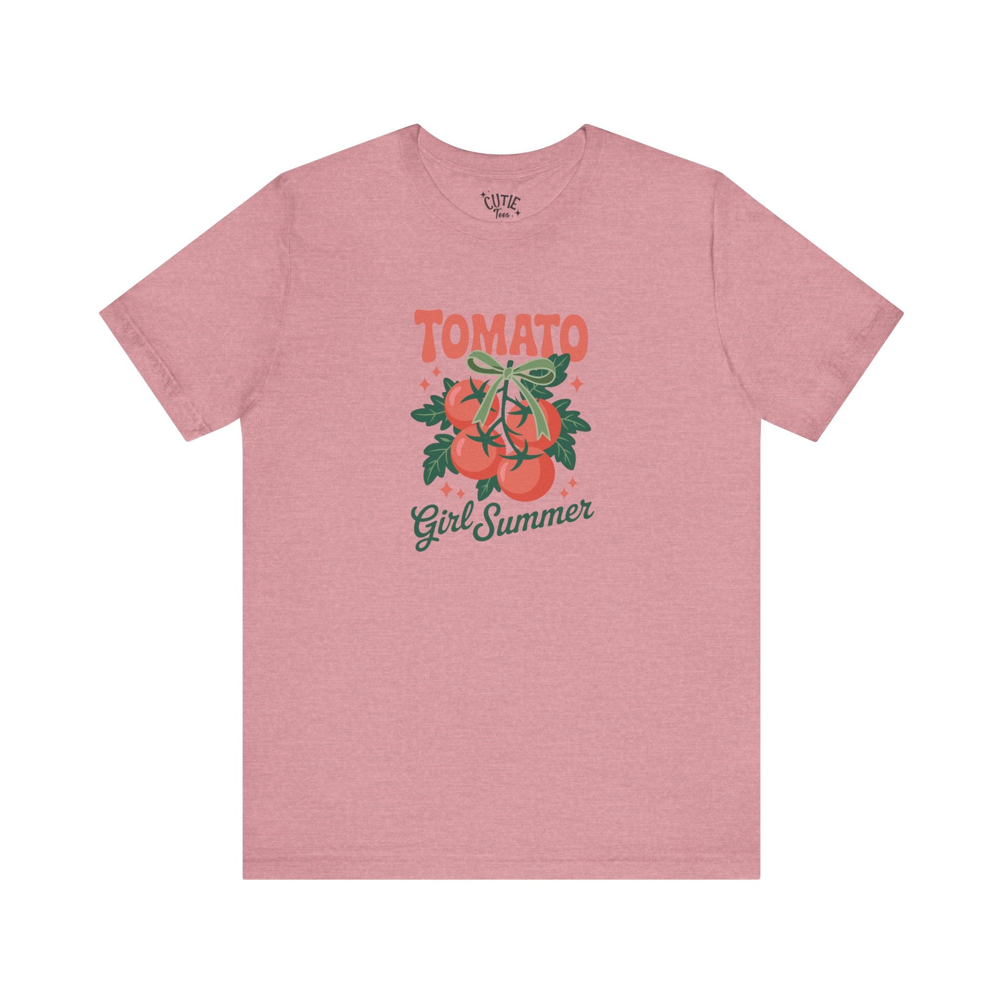 Tomato Girl Summer Tee, Unisex Casual T-Shirt, Summer Vibes Top, Gardening Gift, Trendy Apparel for Women