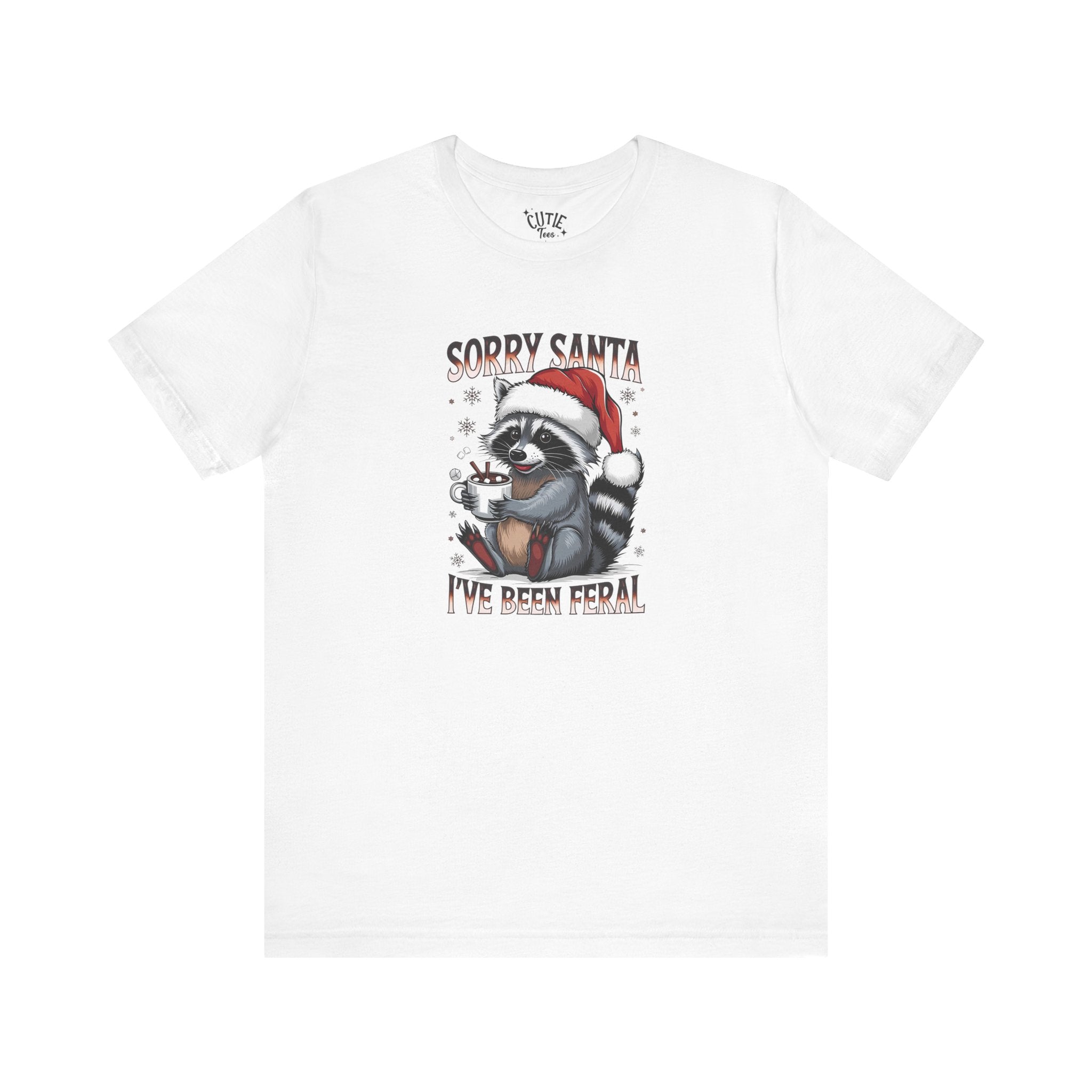 Sorry Santa Feral Raccoon Tee | Funny Christmas T-Shirt, Unisex Holiday Shirt, Gift for Animal Lovers, Fun Winter Apparel, Cute Santa [...]