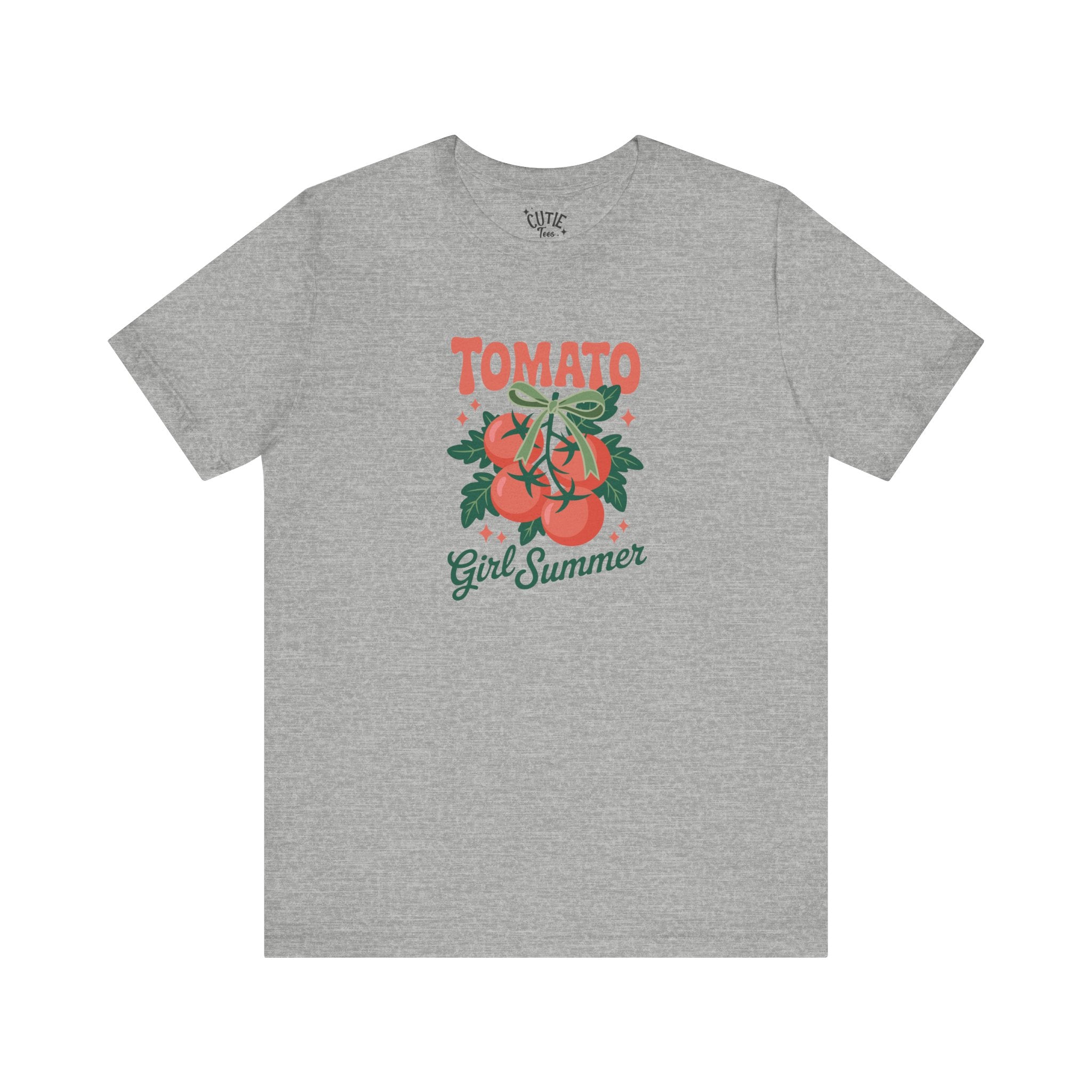 Tomato Girl Summer Tee, Unisex Casual T-Shirt, Summer Vibes Top, Gardening Gift, Trendy Apparel for Women