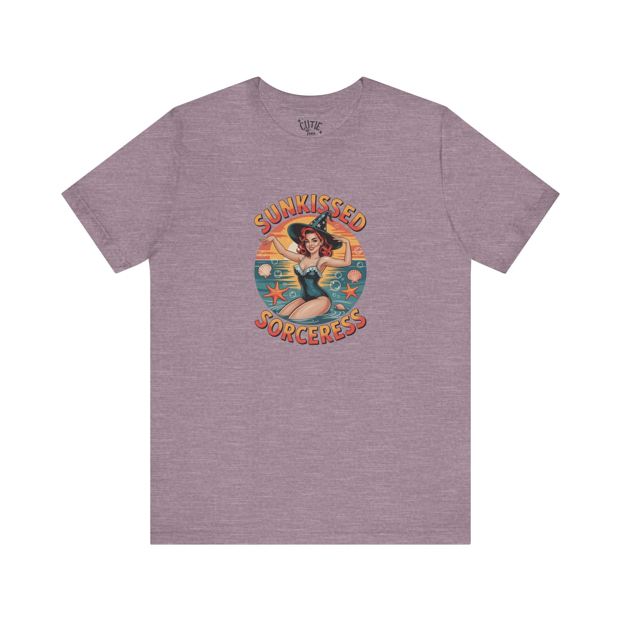 Sunkissed Sorceress Tee, Sun-Inspired T-Shirt, Witchy Apparel, Summer Fashion, Vintage Style Top, Gifts for Her