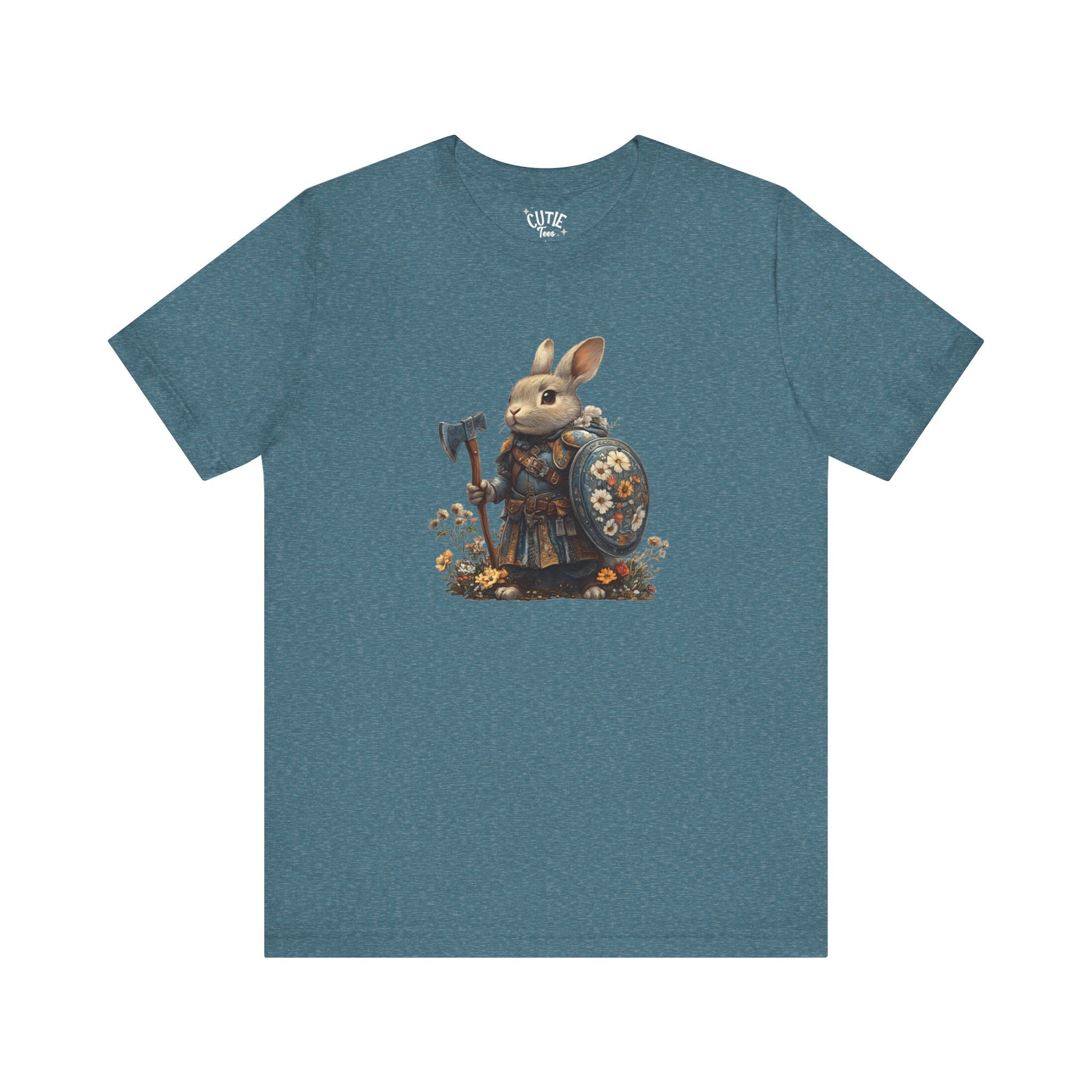 Warrior Rabbit Tee | Perfect for Animal Lovers, Gifts, Casual Wear, the Great Outdoors, and the Adventurous Spirit