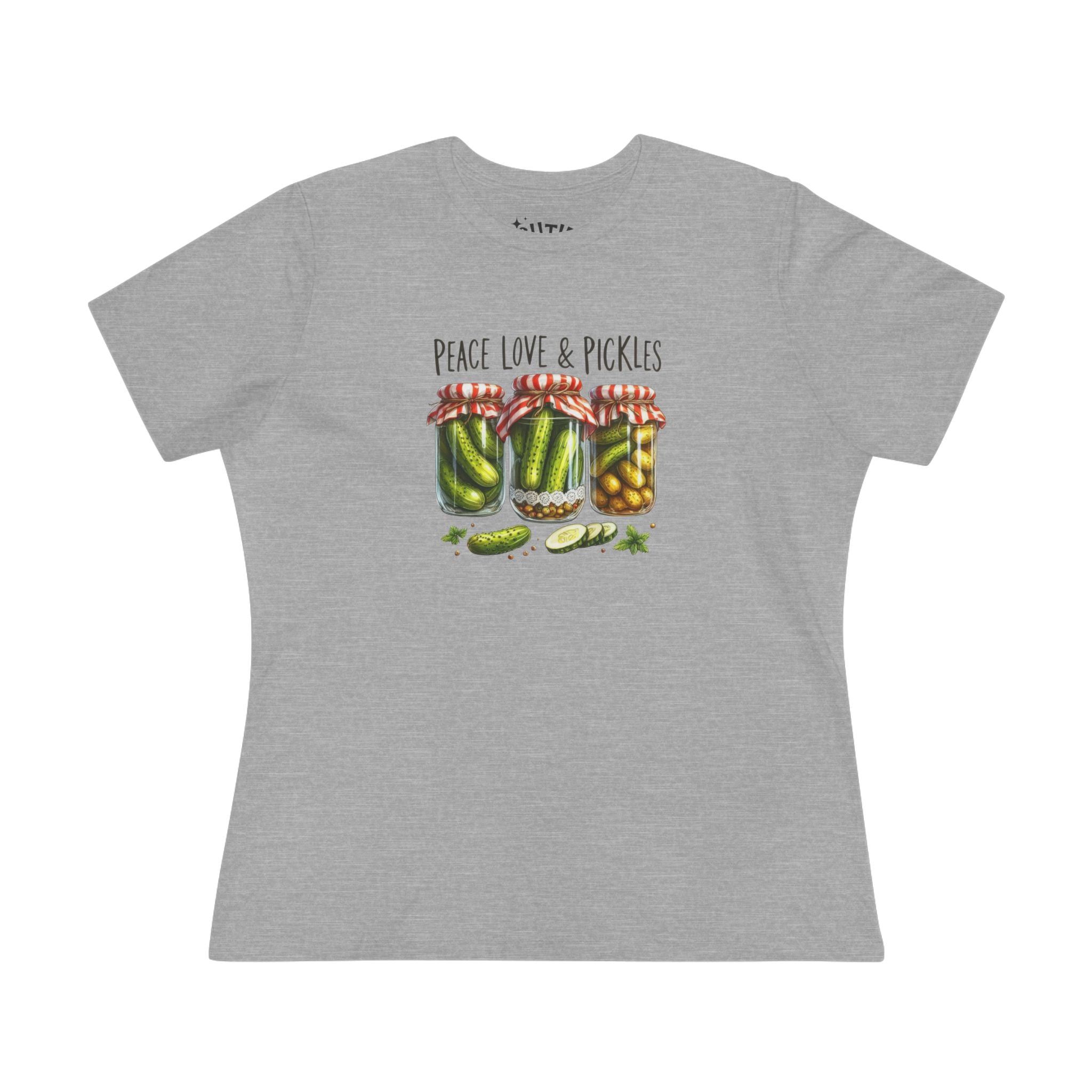 Peace Love & Pickles Tee for Women