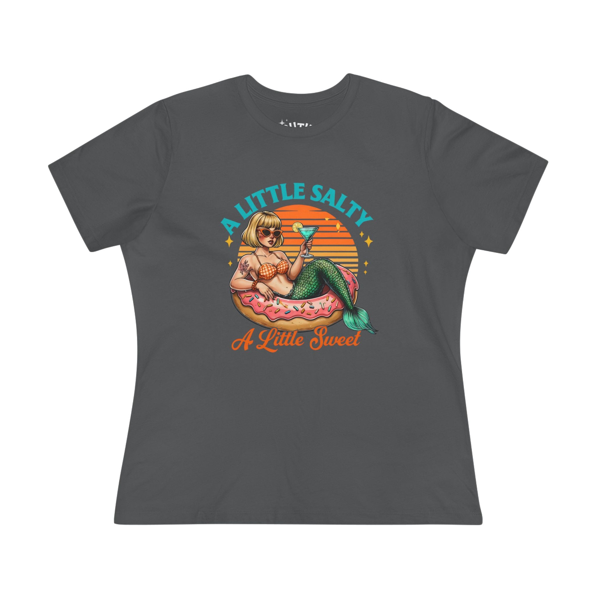 Salty Sweet Sexy Mermaid Women's Tee - Graphic Beach Lover Gift