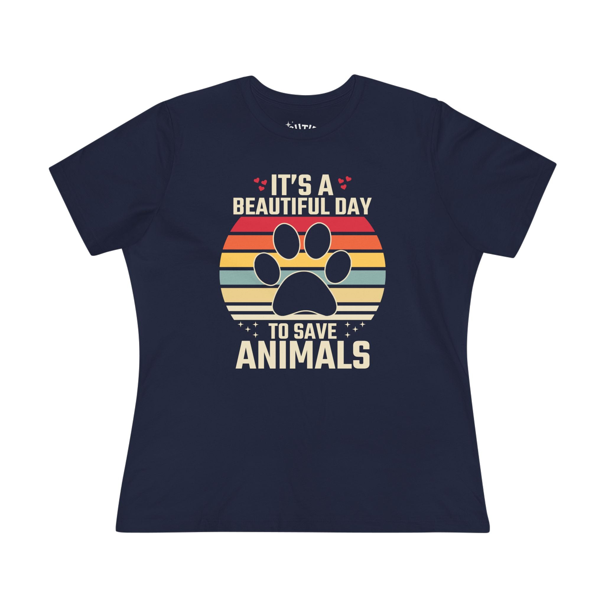 Beautiful Day to Save Animals Women's Tee, Animal Lover, Eco-Friendly Fashion