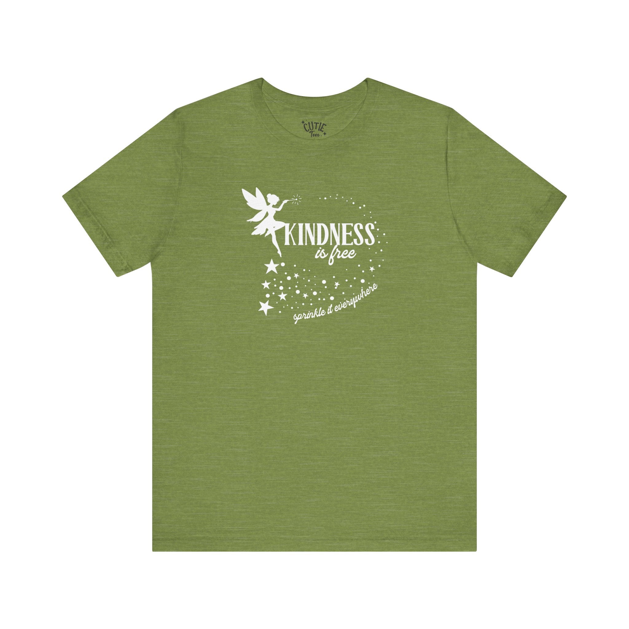 Kindness Is Free Fairy Unisex Tee, Inspirational T-Shirt, Positive Vibes Shirt, Gift for Friends and Family, Casual Wear, Kindness Apparel
