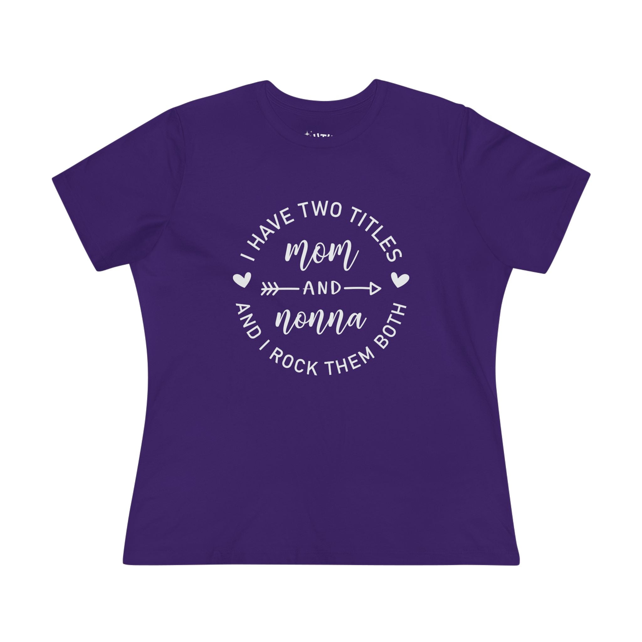 Mom Nonna Rock Women's Cotton Tee - Mother's Day Gift