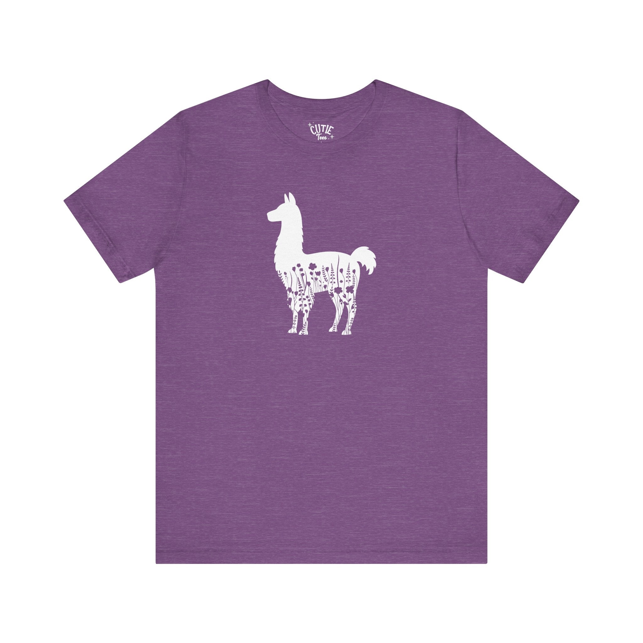 Llama Lovers Short Sleeve Tee - Cute Graphic T-Shirt, Animal Apparel, Gift for Animal Lovers, Fun Casual Wear, Unisex Llama Tee