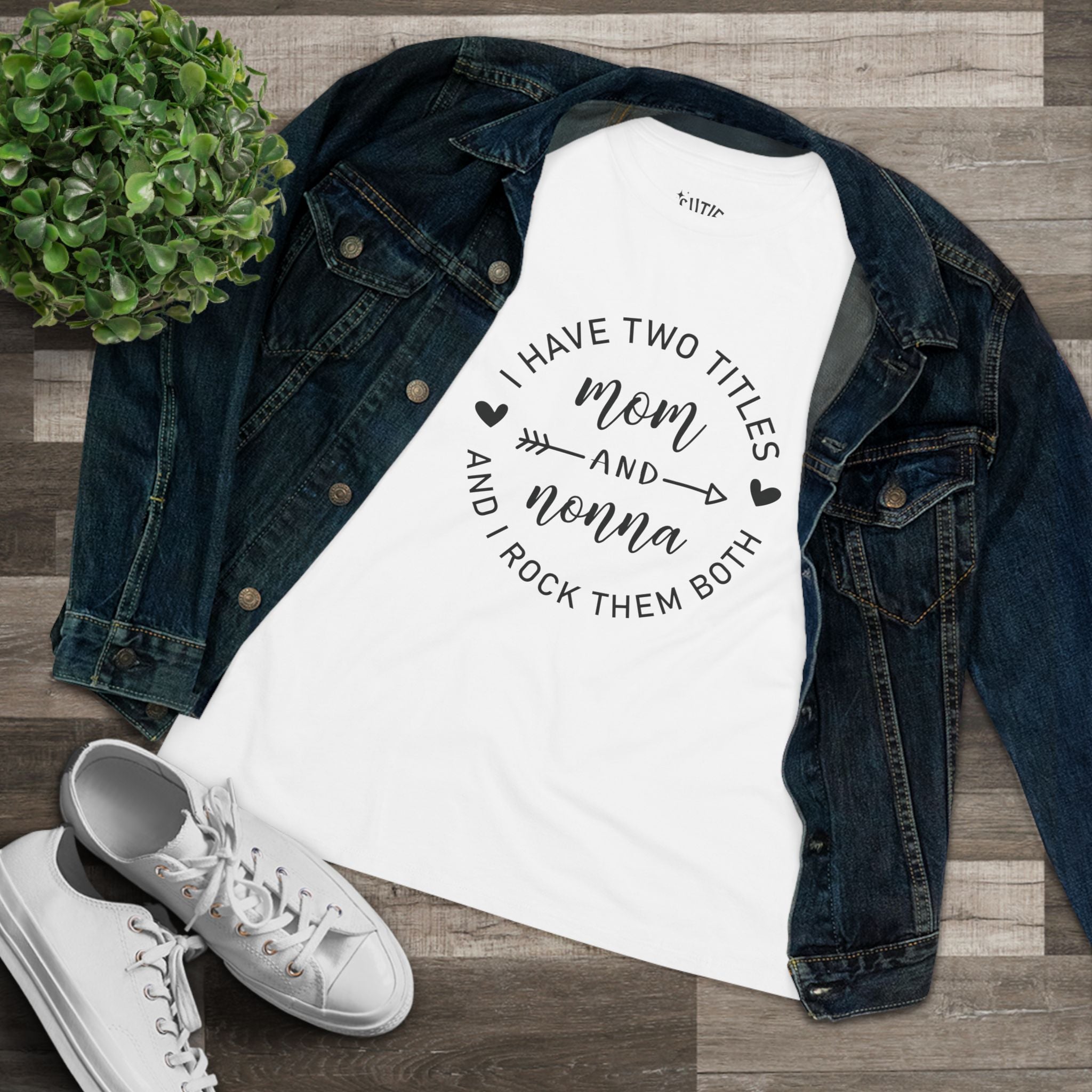 Mom Nonna Rock Women's Cotton Tee - Mother's Day Gift