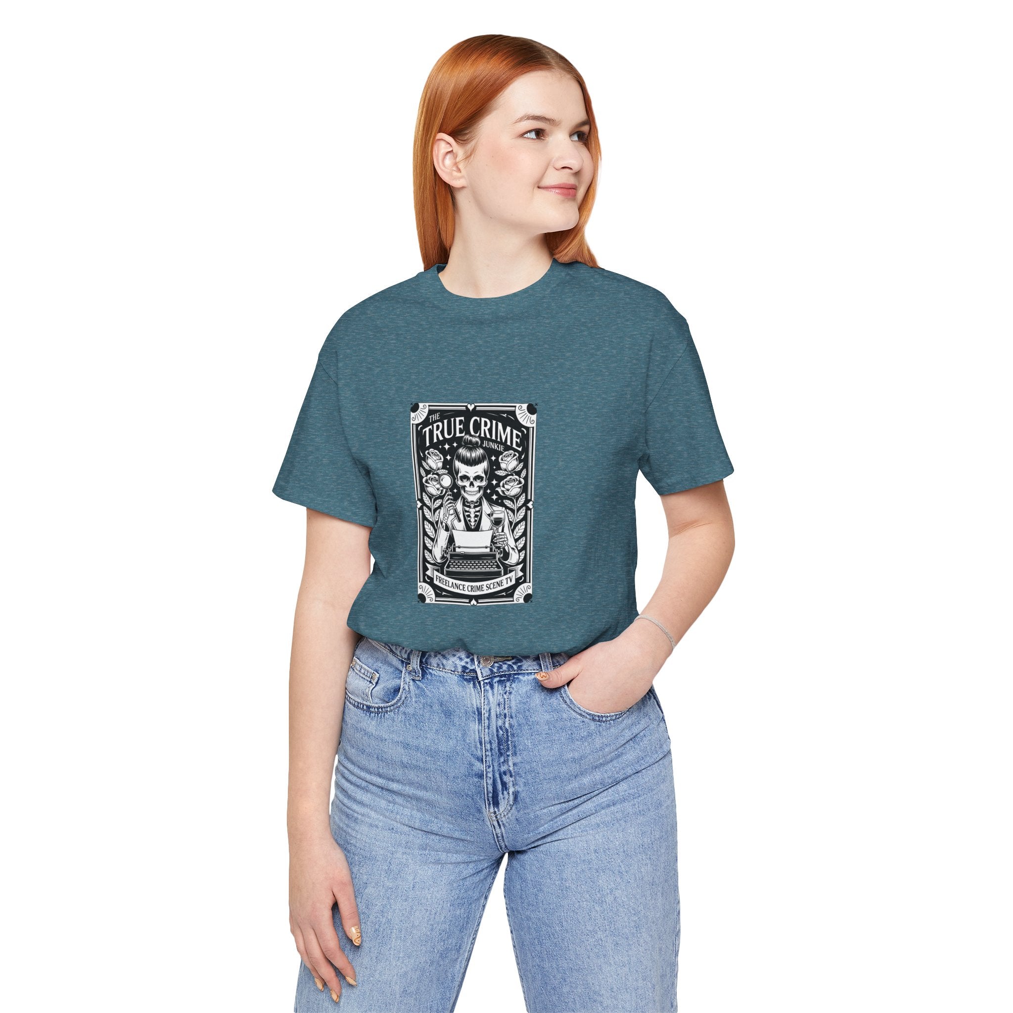 True Crime Tee – Vintage Tarot Graphic T-Shirt