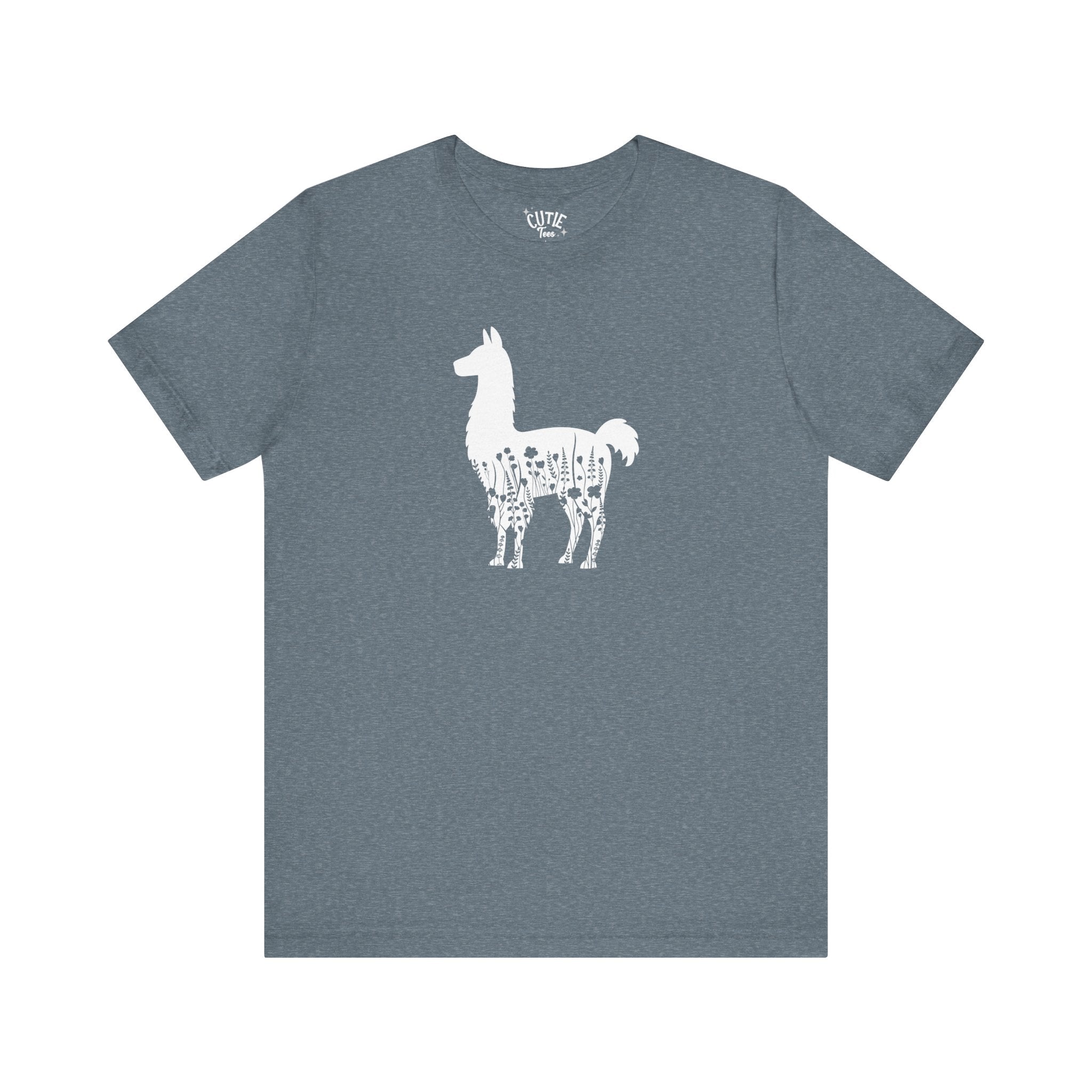 Llama Lovers Short Sleeve Tee - Cute Graphic T-Shirt, Animal Apparel, Gift for Animal Lovers, Fun Casual Wear, Unisex Llama Tee