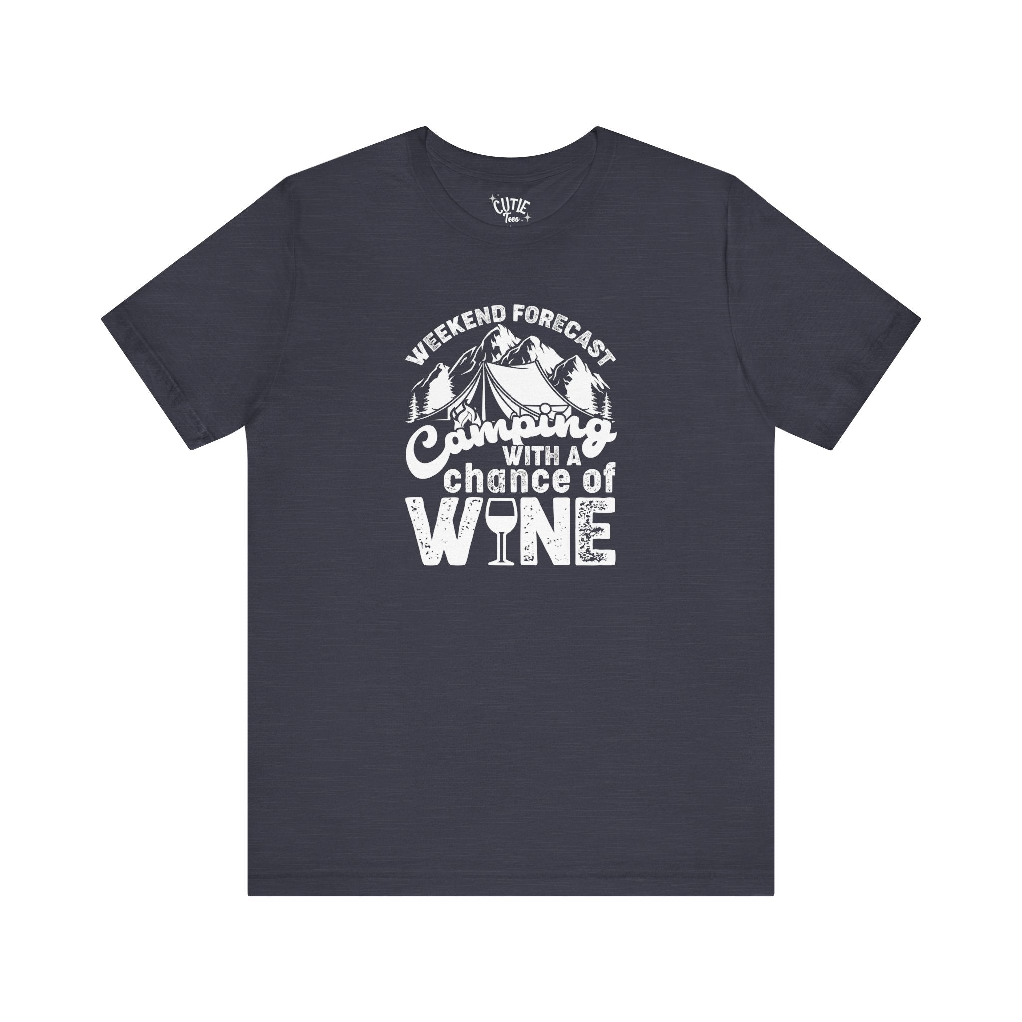 Adventure Wine Camping Tee