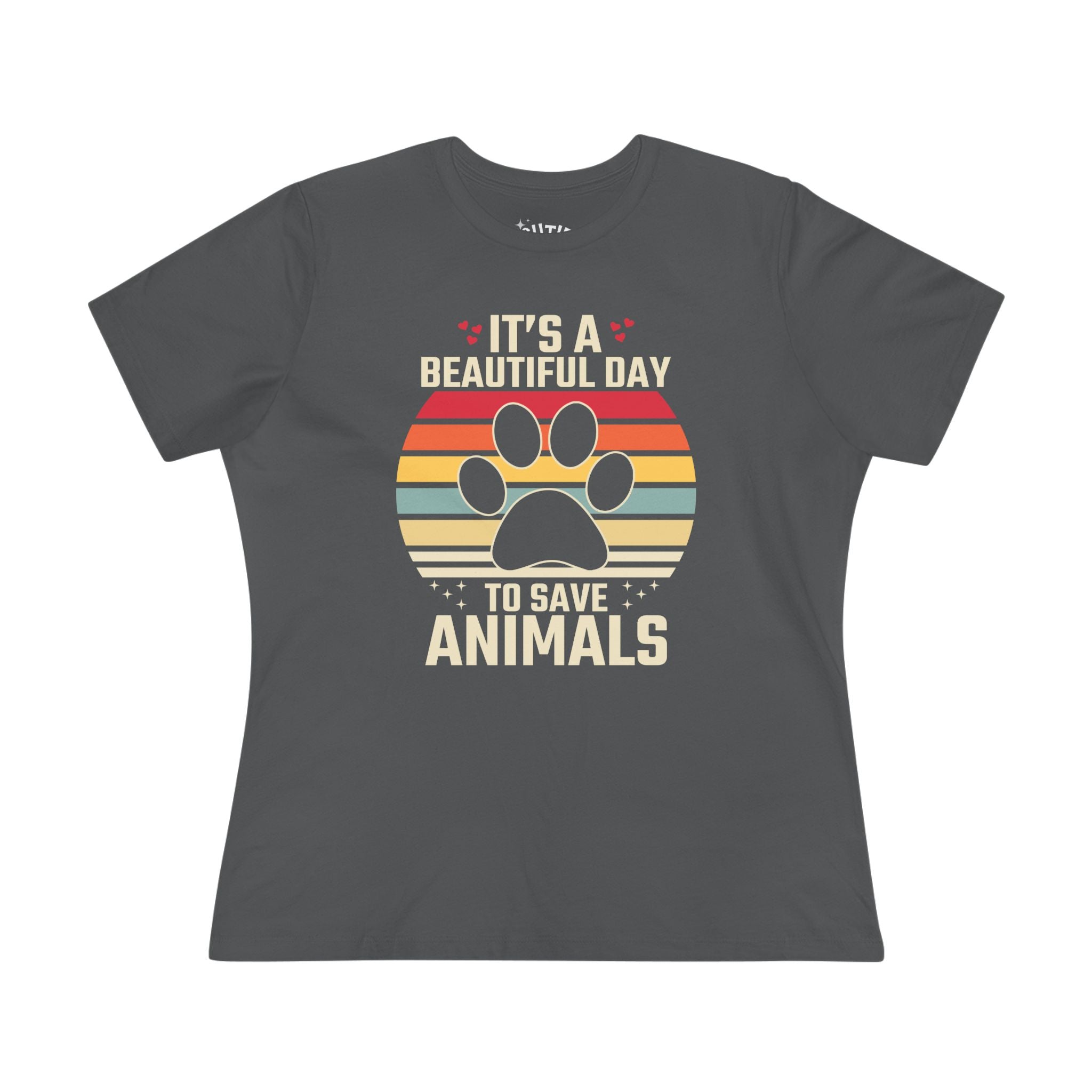 Beautiful Day to Save Animals Women's Tee, Animal Lover, Eco-Friendly Fashion