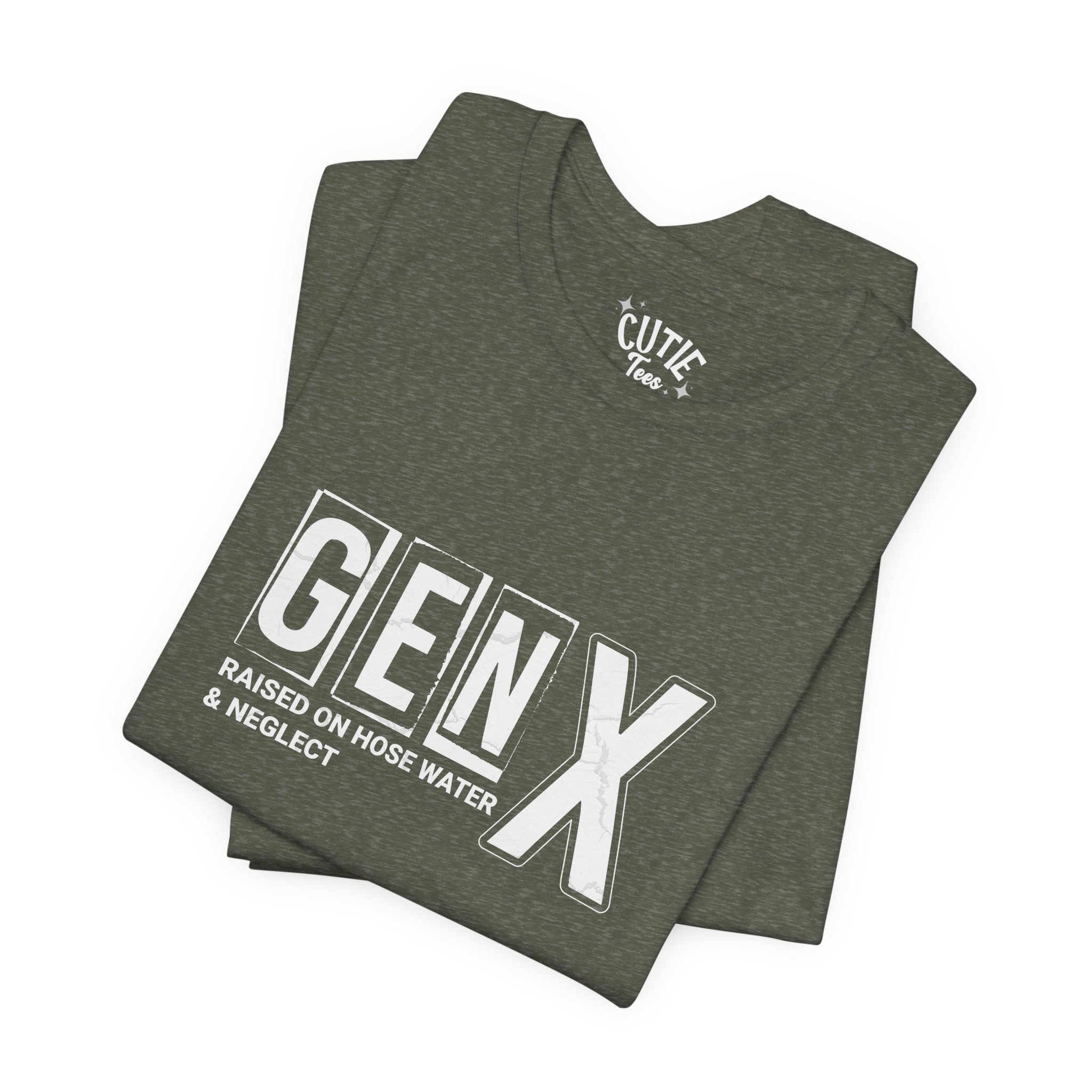 Gen X Nostalgia Tee, Unisex Graphic T-Shirt, Vintage Style Top, Gift for Gen X, Retro Fashion Statement, Casual Everyday Wear