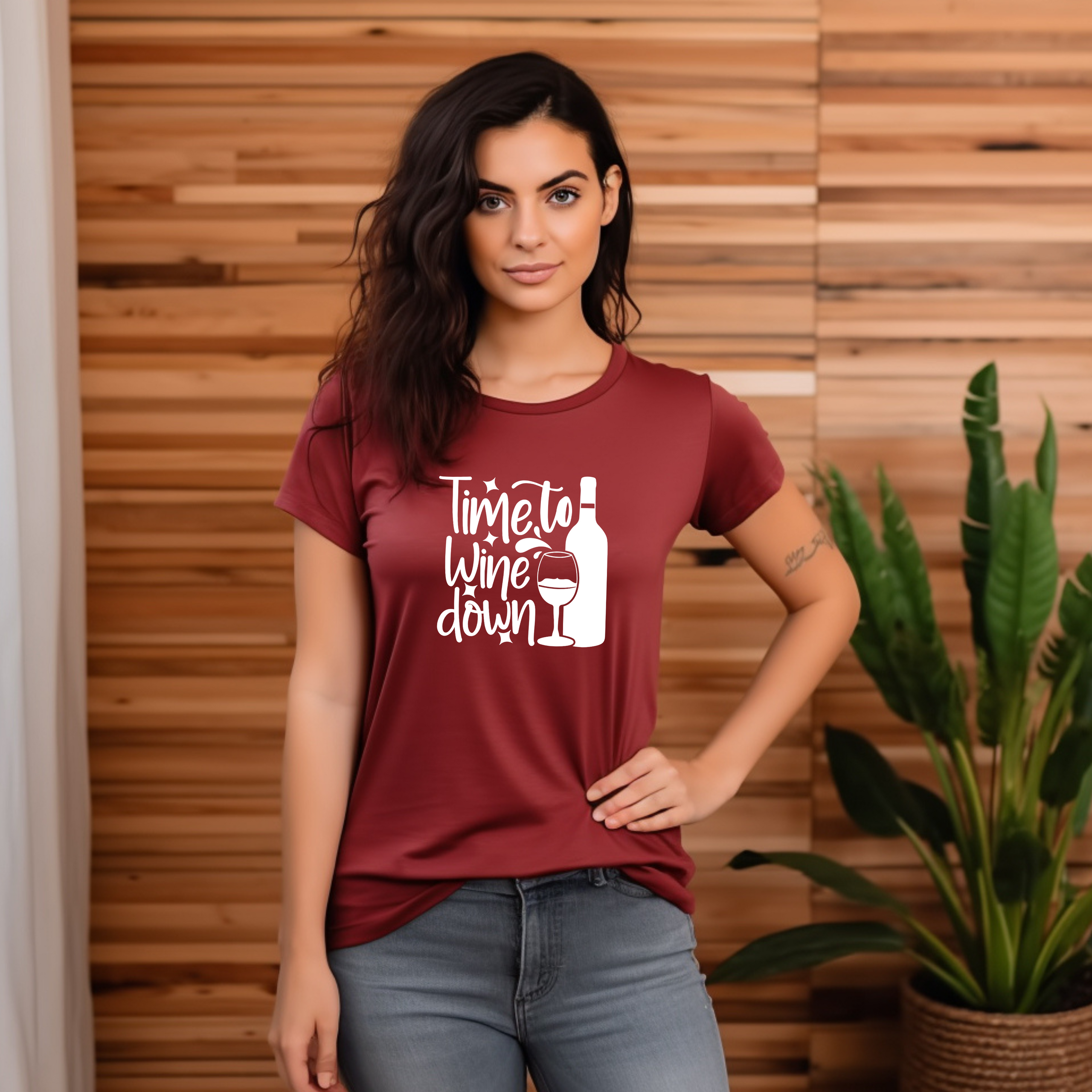 Wine Down Relaxed Tee