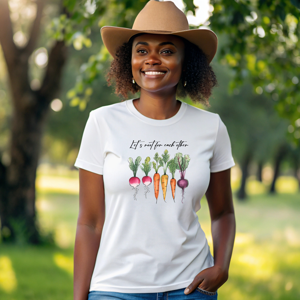 Let's Root for Each Other Farmer's Market Shirt