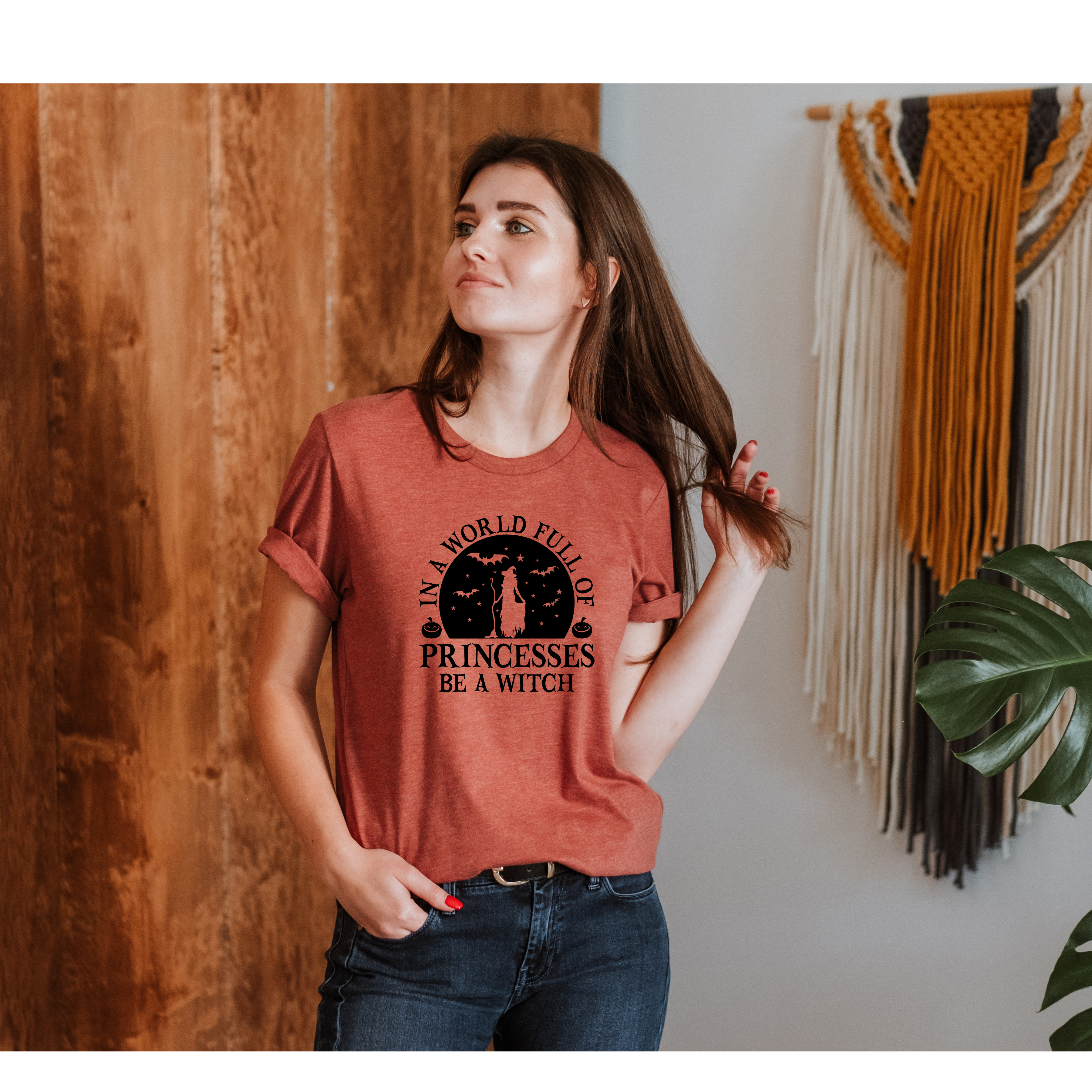 Witch Tee — “In a World Full of Princesses Be a Witch”