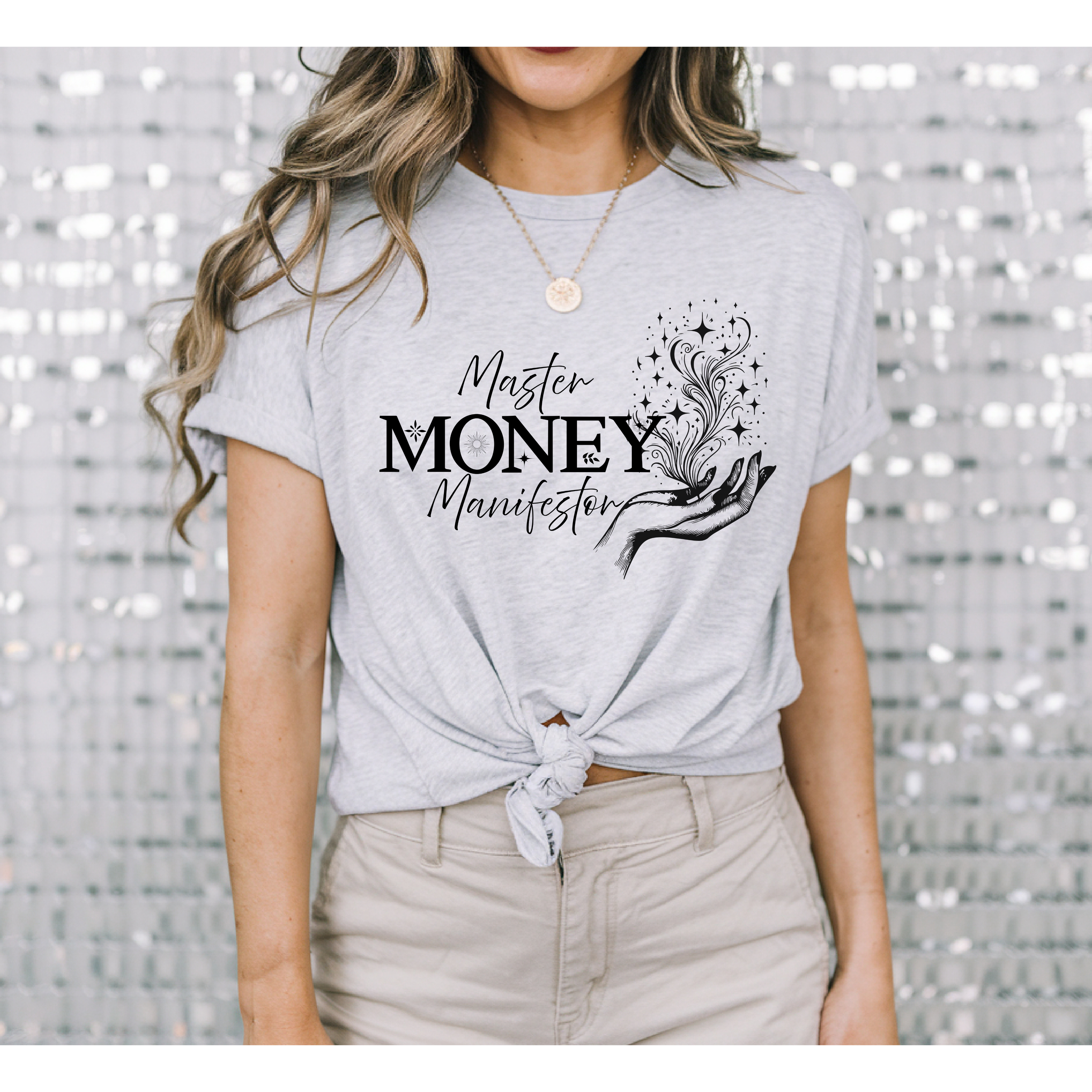 Money Manifesting T-Shirt — Spiritual Law of Attraction Tee