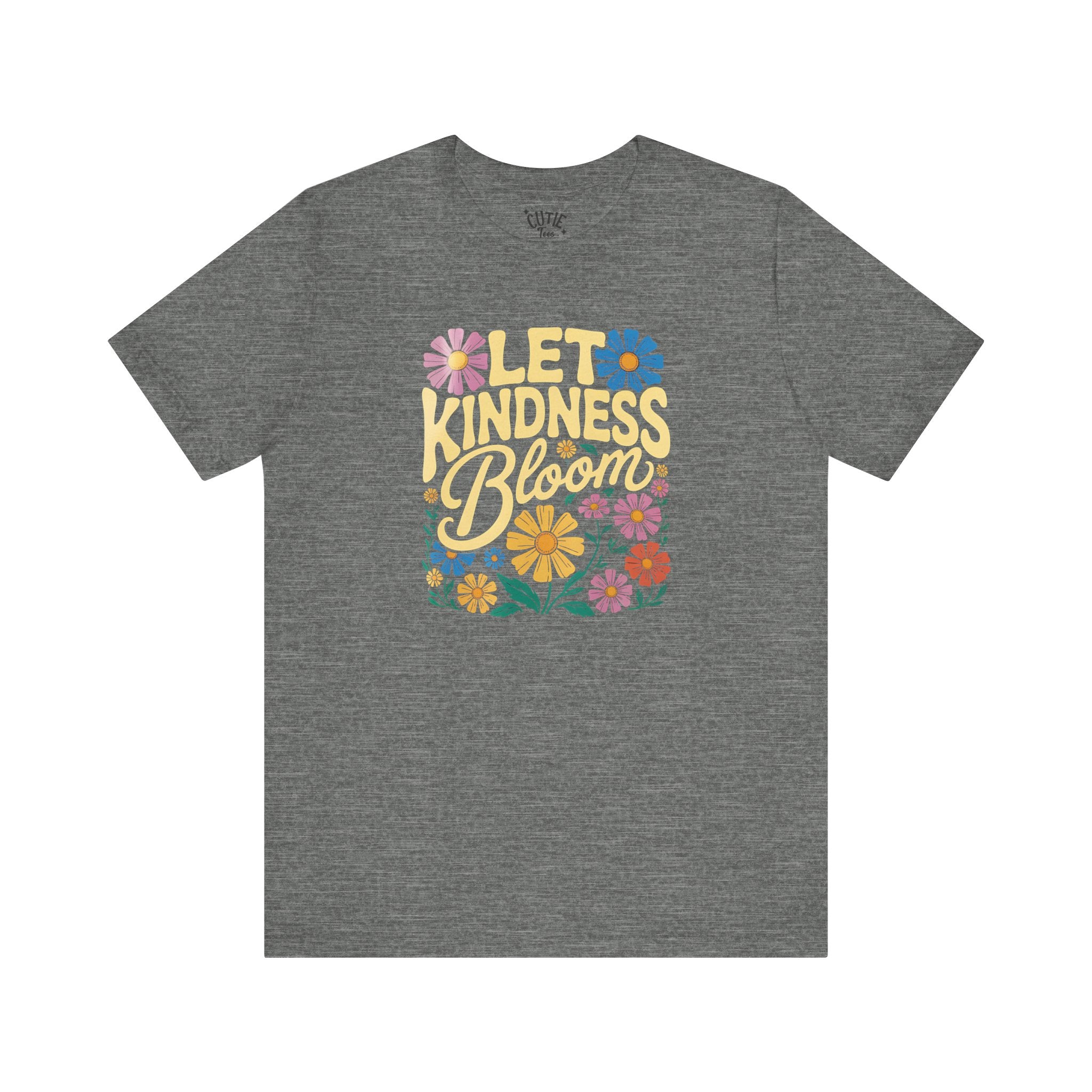 Kindness Tee - Let Kindness Bloom Shirt, Casual Wear, Gifts for Friends, Encouragement Clothing, Spring Fashion