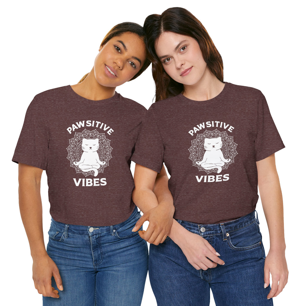 Pawsitive Vibes Cat T-Shirt