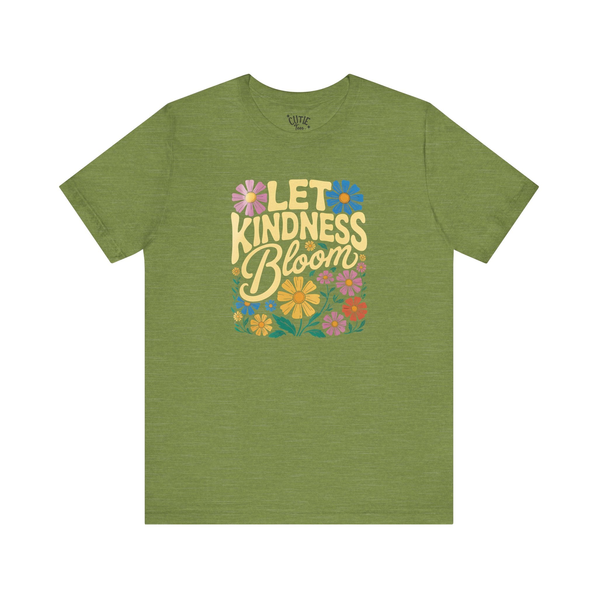Kindness Tee - Let Kindness Bloom Shirt, Casual Wear, Gifts for Friends, Encouragement Clothing, Spring Fashion