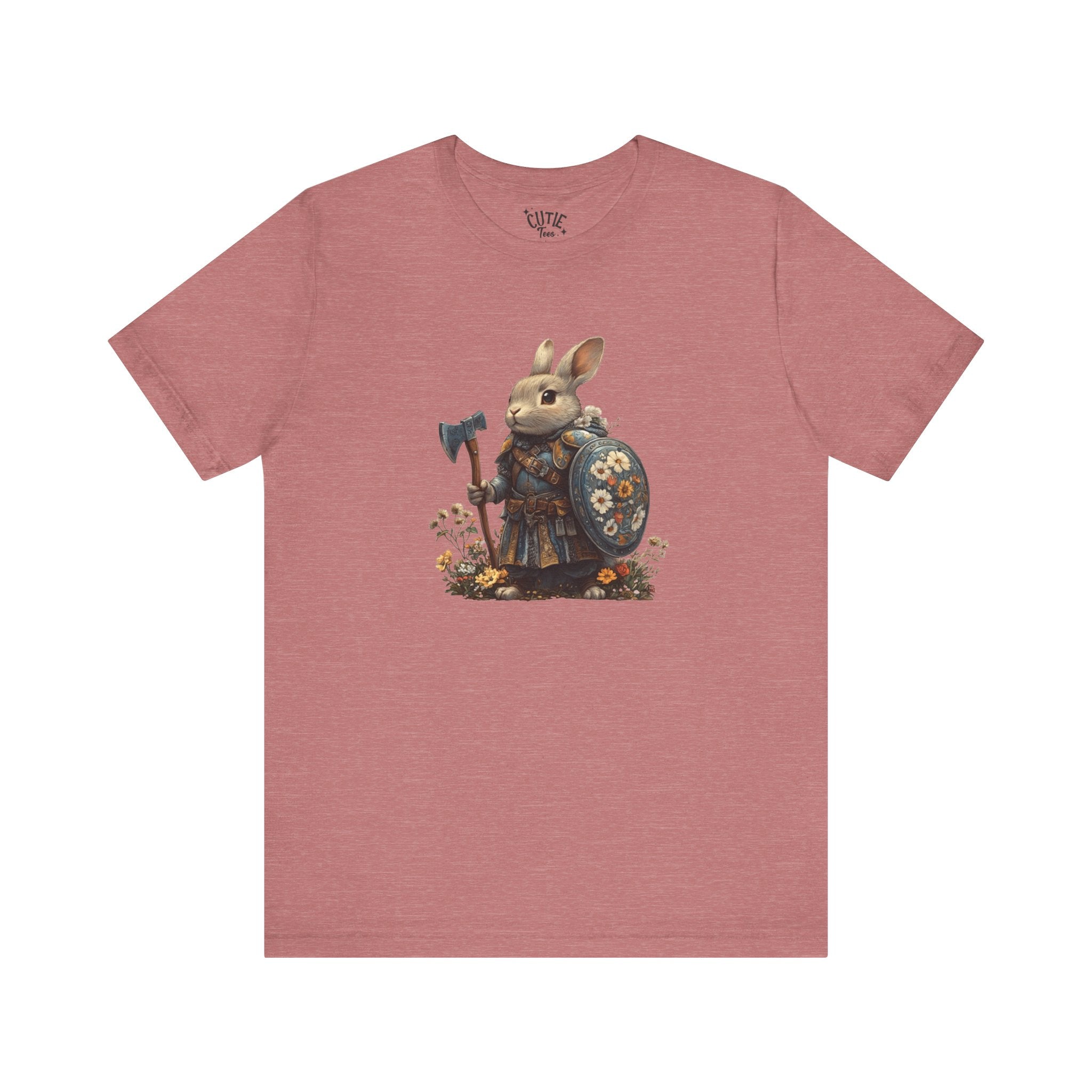 Warrior Rabbit Tee | Perfect for Animal Lovers, Gifts, Casual Wear, the Great Outdoors, and the Adventurous Spirit