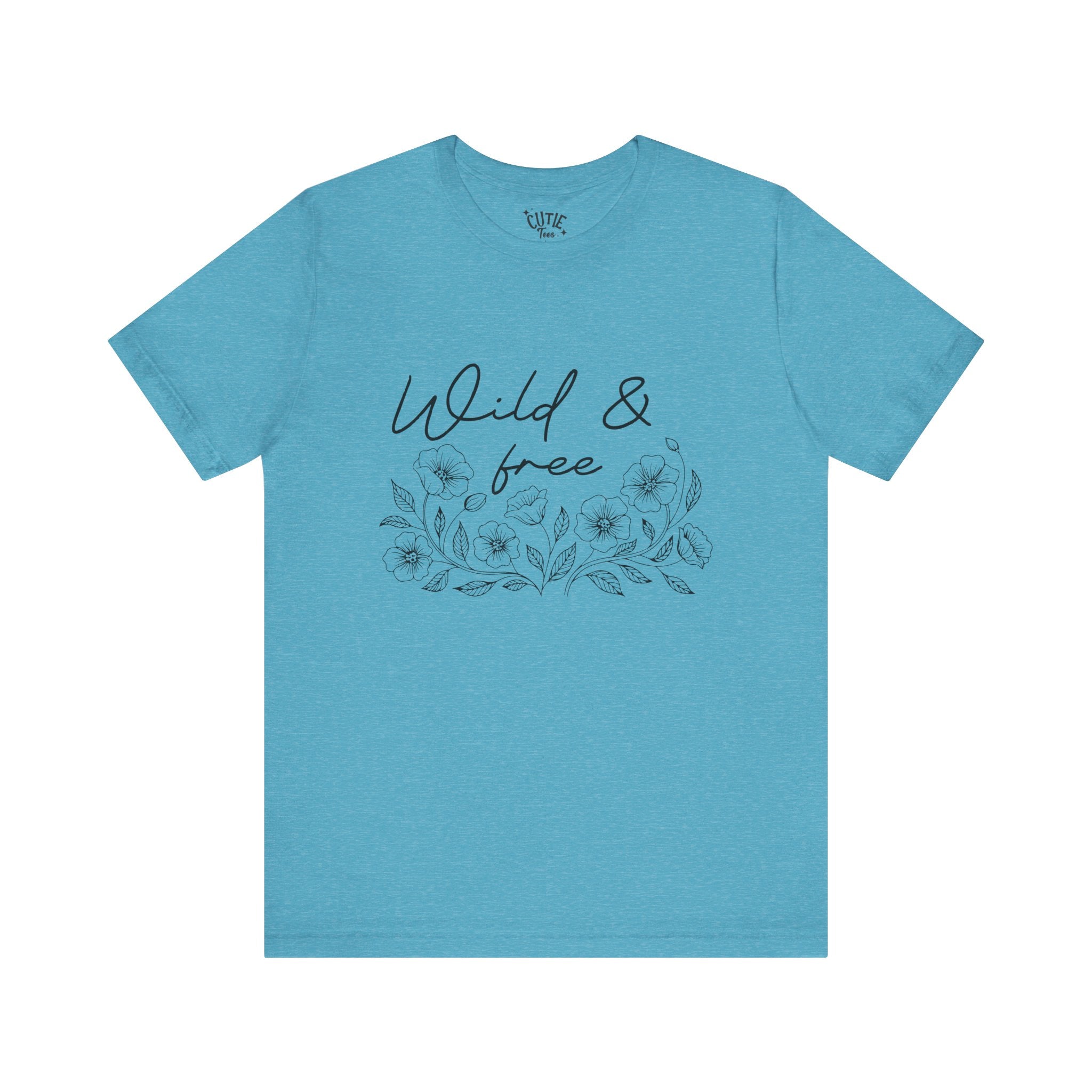 Wild & Free Tee - Nature-Inspired Graphic Shirt, Eco-Friendly Fashion, Casual Wear, Gift for Nature Lovers, Bohemian Style