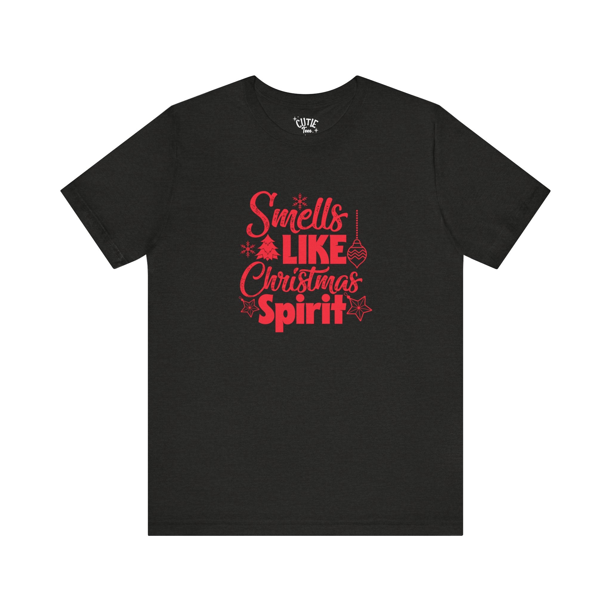 Holiday Spirit Tee - Unisex Short Sleeve T-Shirt, Christmas Gift, Fun Holiday Wear, Casual Tee, Unique Xmas Apparel