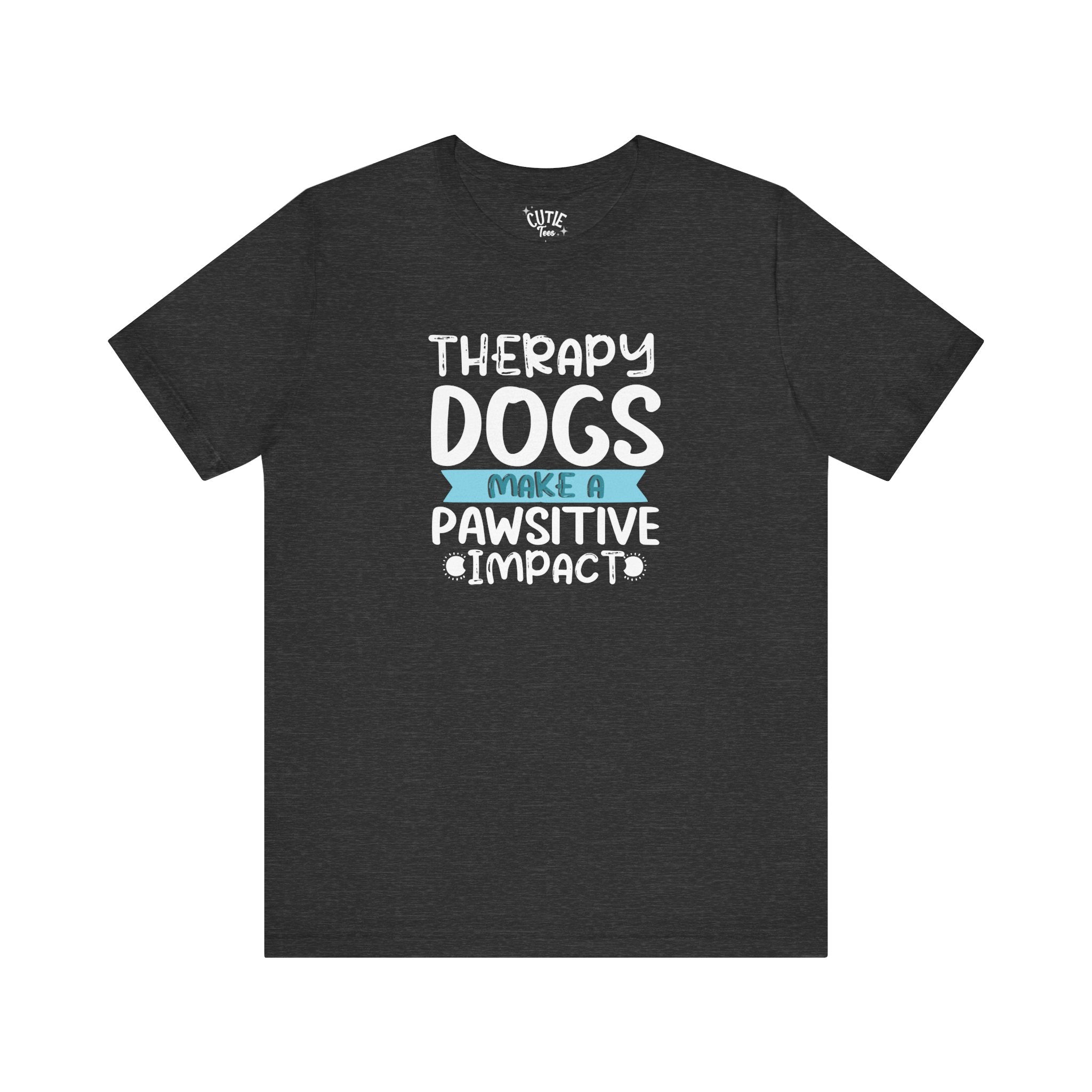 Therapy Dogs Impact Tee - Unisex Jersey Short Sleeve T-Shirt, Animal Lovers Gift, Dog Lovers Shirt, Volunteer Apparel, Pawsitive [...]
