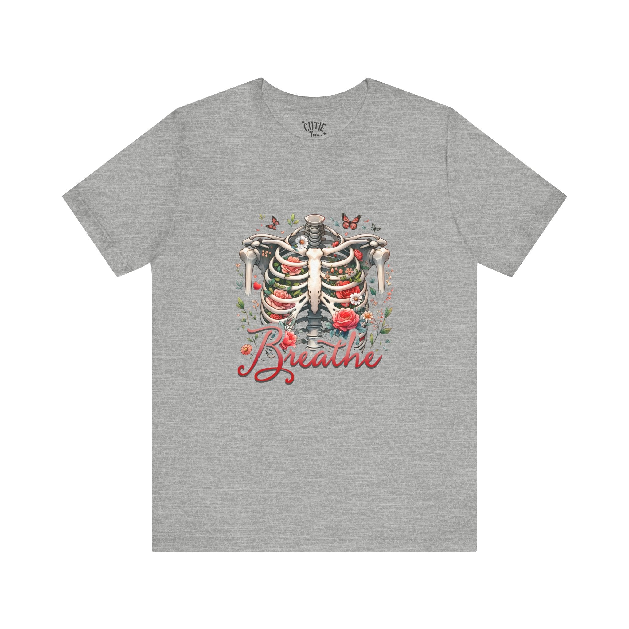 Breathe Ribcage Floral Tee
