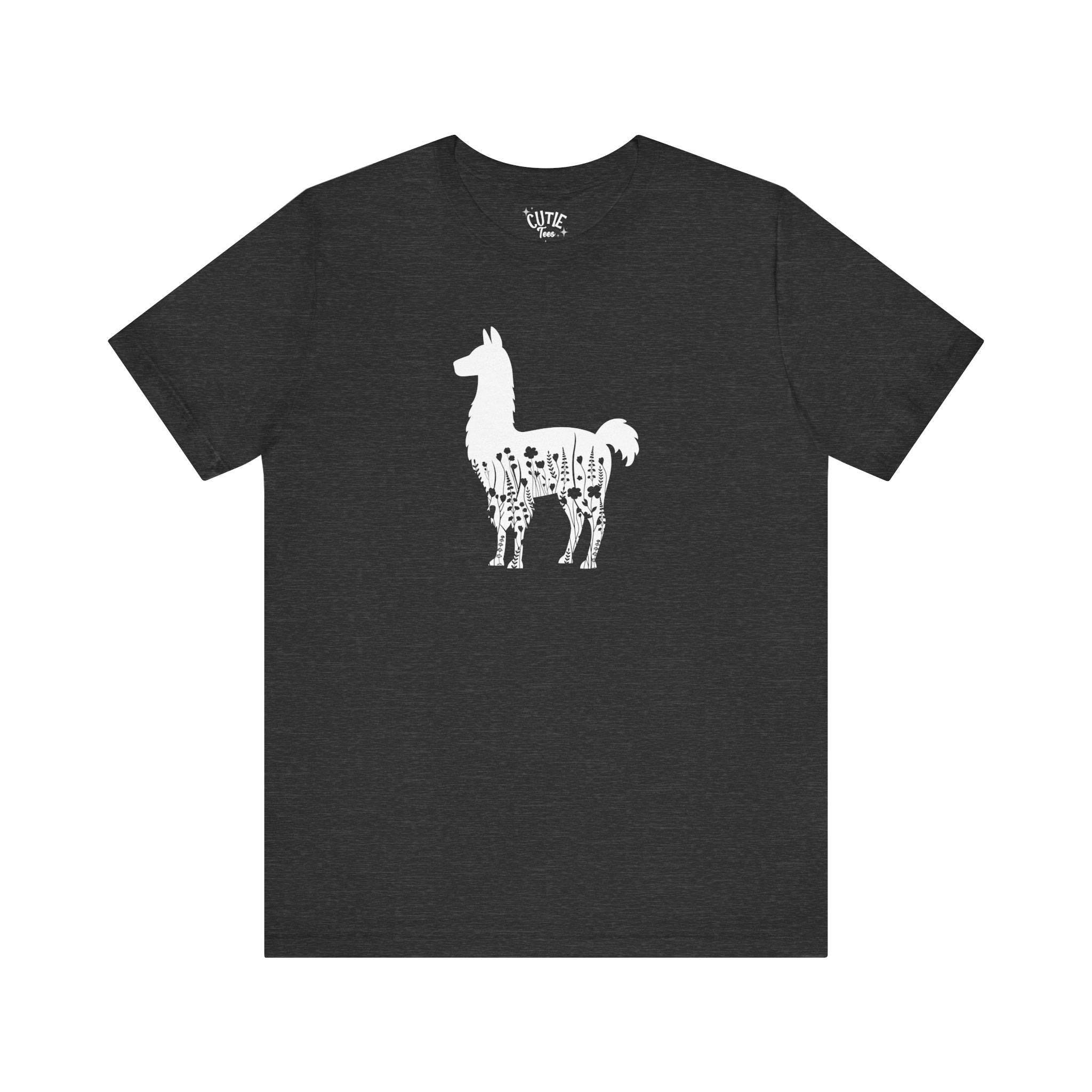 Llama Lovers Short Sleeve Tee - Cute Graphic T-Shirt, Animal Apparel, Gift for Animal Lovers, Fun Casual Wear, Unisex Llama Tee