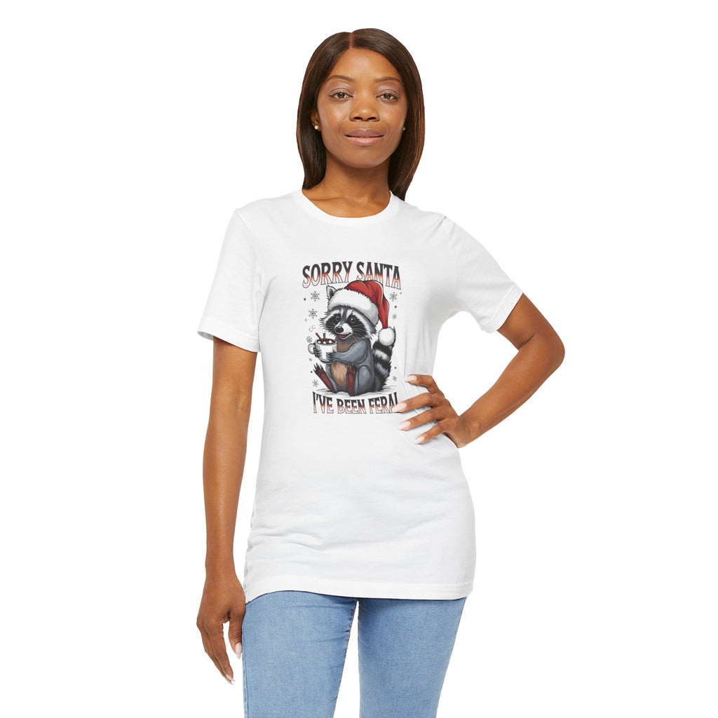 Sorry Santa Feral Raccoon Tee | Funny Christmas T-Shirt, Unisex Holiday Shirt, Gift for Animal Lovers, Fun Winter Apparel, Cute Santa [...]