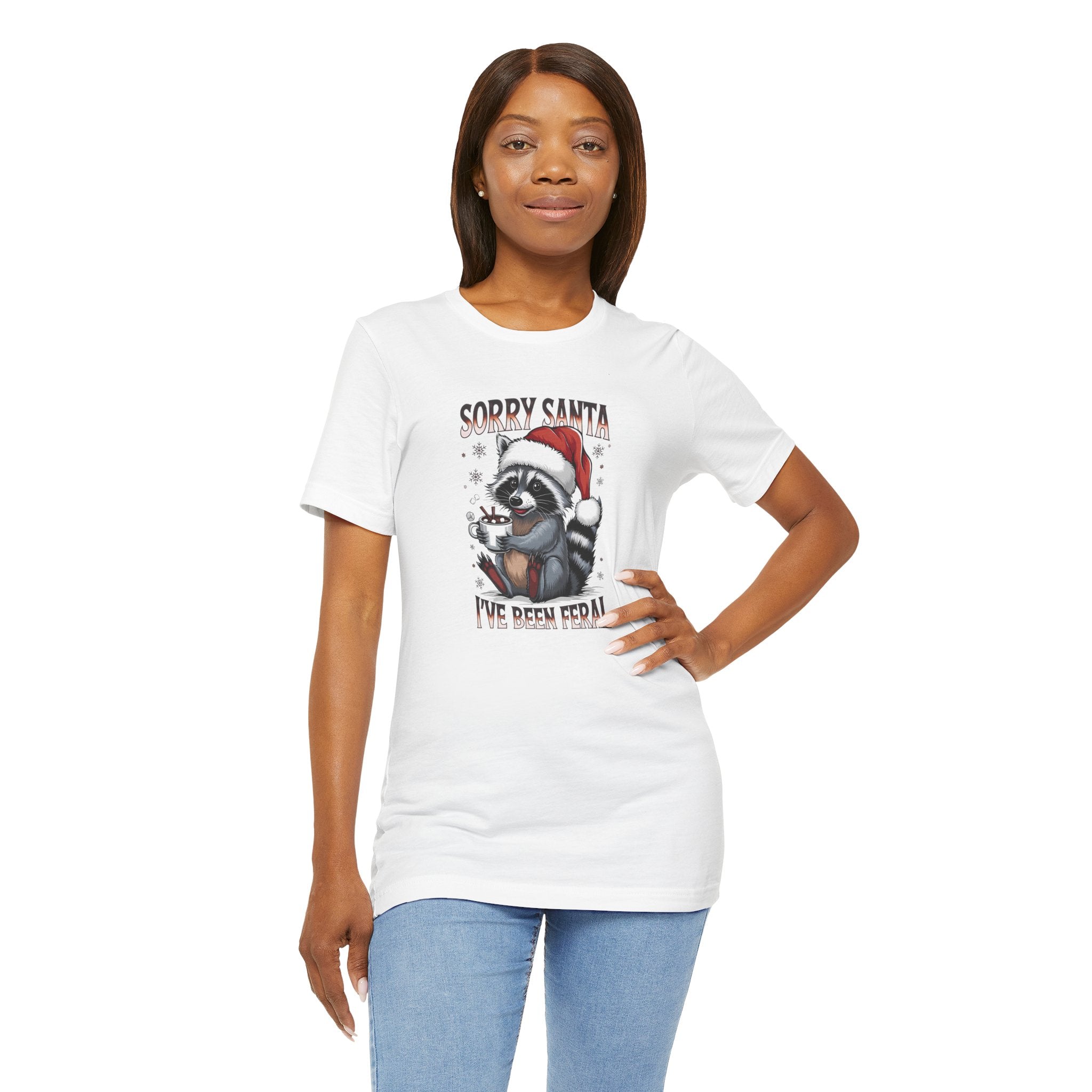 Sorry Santa Feral Raccoon Tee | Funny Christmas T-Shirt, Unisex Holiday Shirt, Gift for Animal Lovers, Fun Winter Apparel, Cute Santa [...]