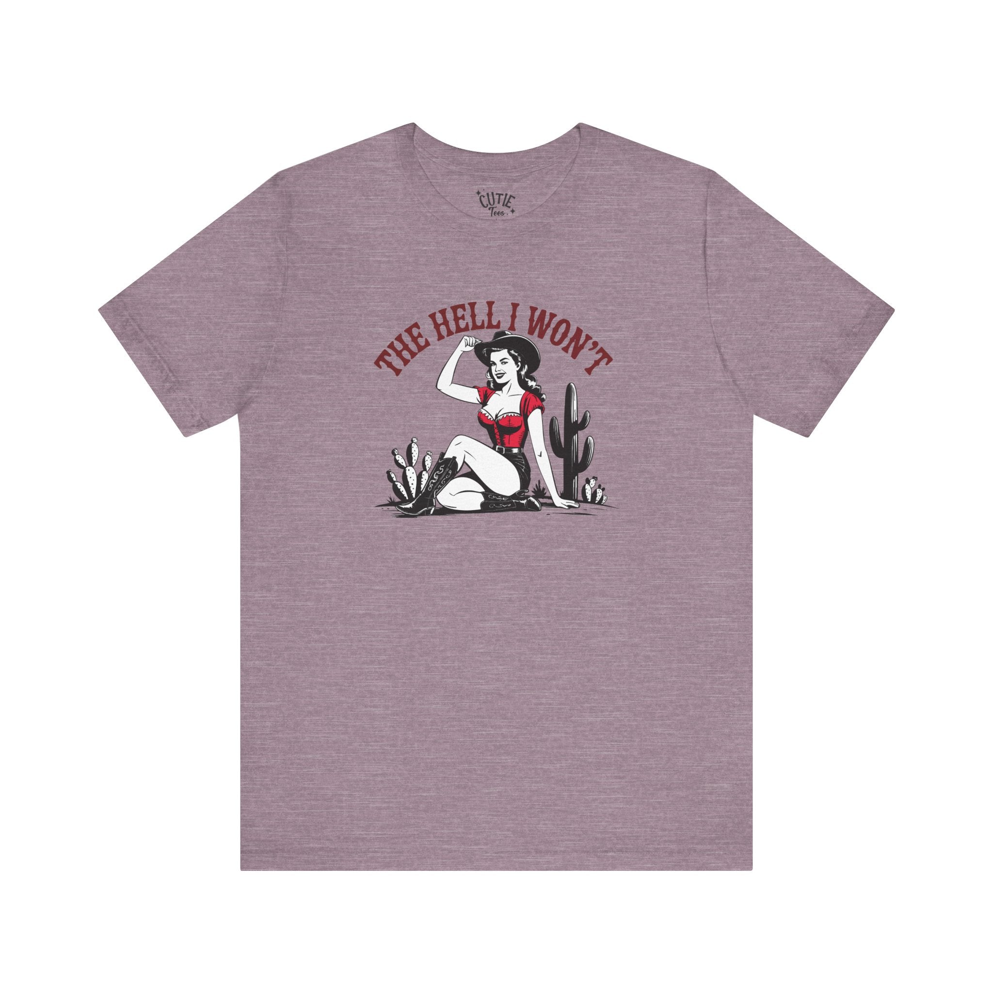 Bold Cowgirl Graphic Tee, Casual Shirt for Women, Vintage Style, Gift for Empowerment, Funny T-Shirt