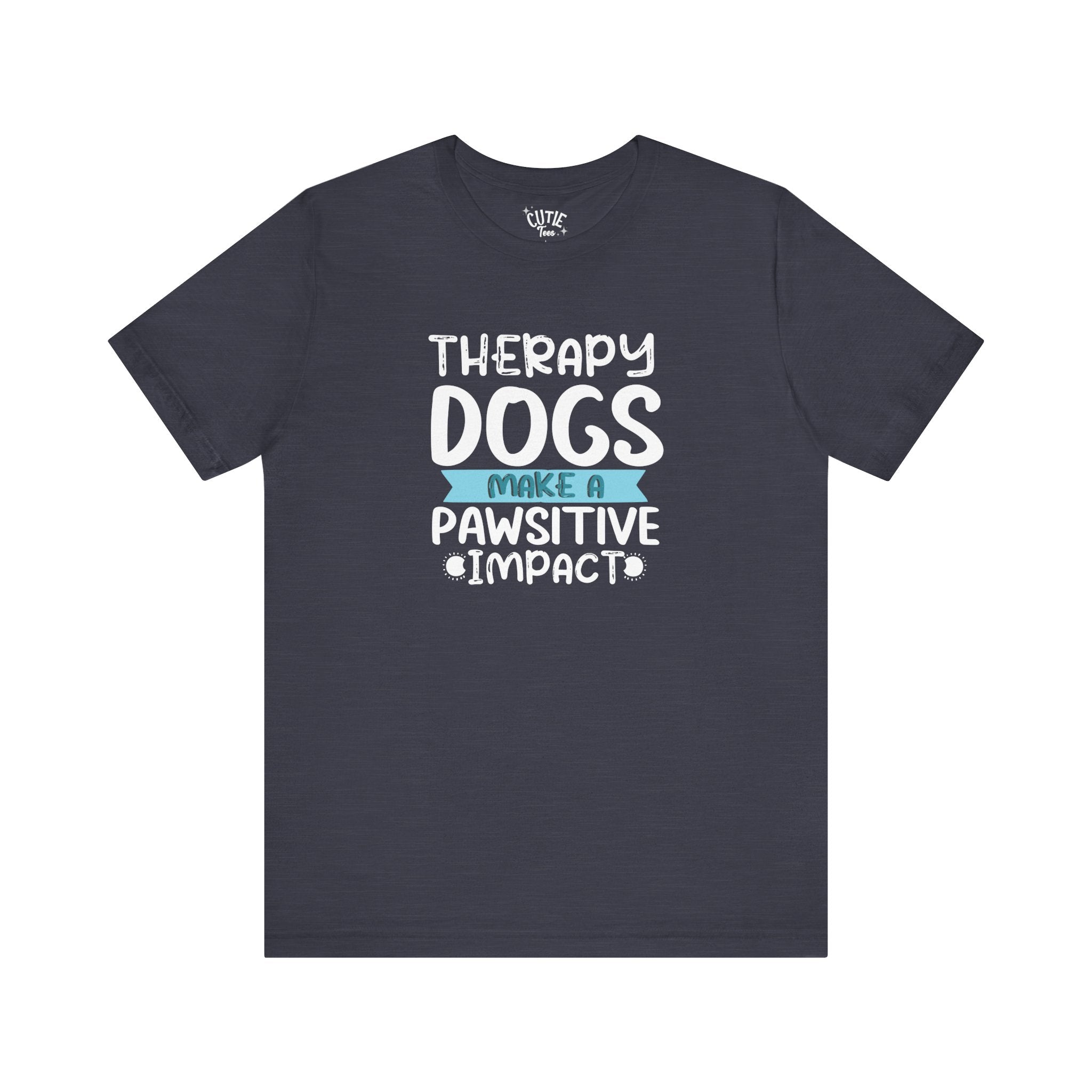 Therapy Dogs Impact Tee - Unisex Jersey Short Sleeve T-Shirt, Animal Lovers Gift, Dog Lovers Shirt, Volunteer Apparel, Pawsitive [...]