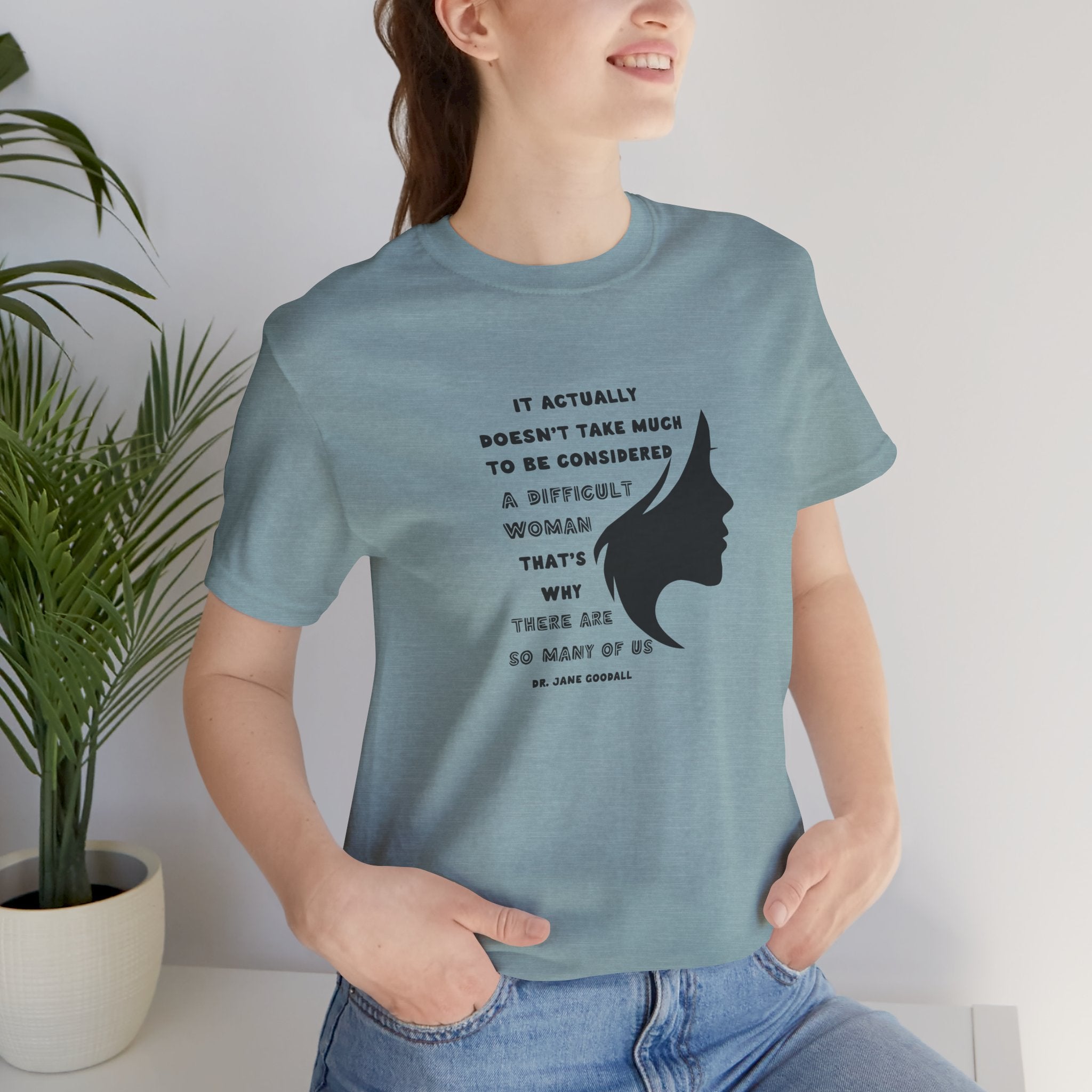 Empowering Women's Quote Tee, Inspirational Shirt for Women, Motivational Graphic Tee, Perfect Gift for Her, Confidence T-Shirt