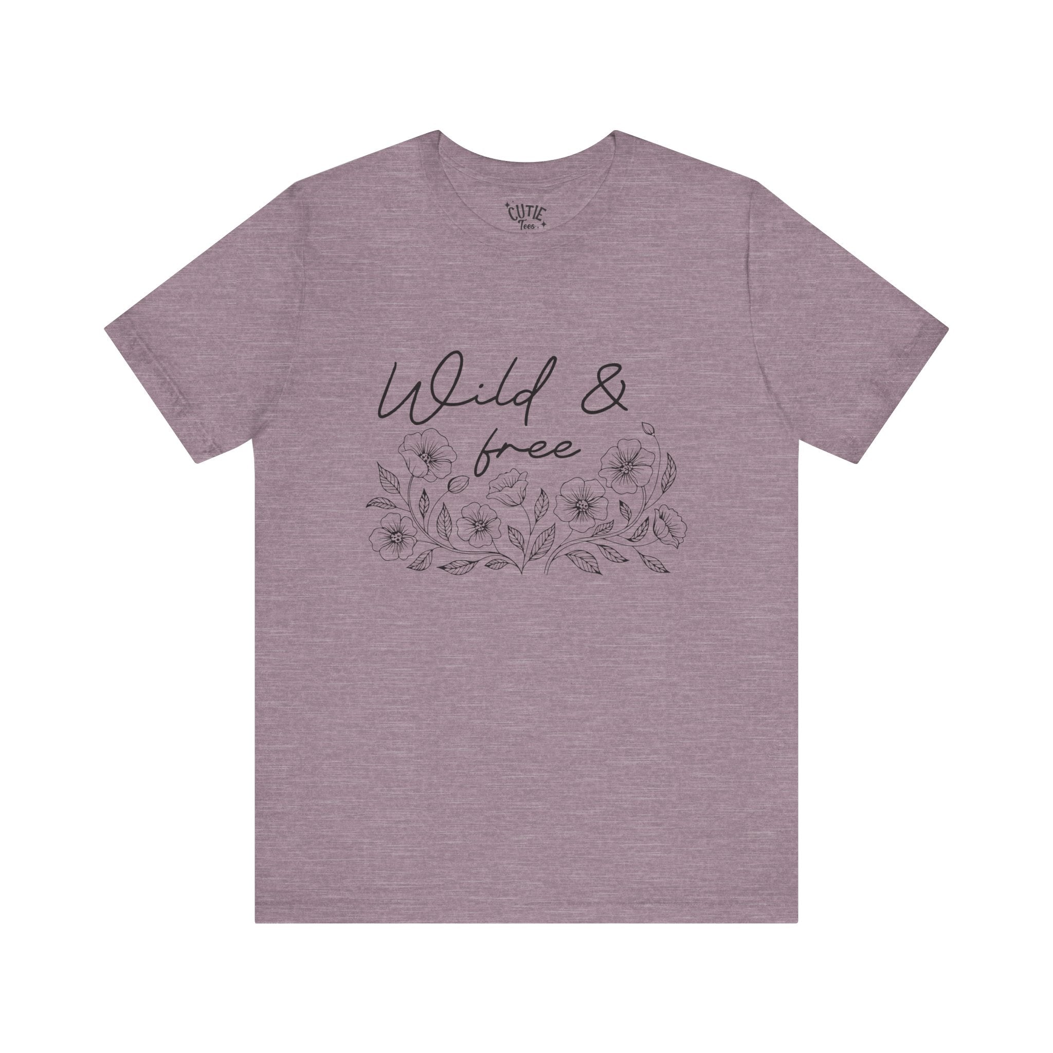 Wild & Free Tee - Nature-Inspired Graphic Shirt, Eco-Friendly Fashion, Casual Wear, Gift for Nature Lovers, Bohemian Style
