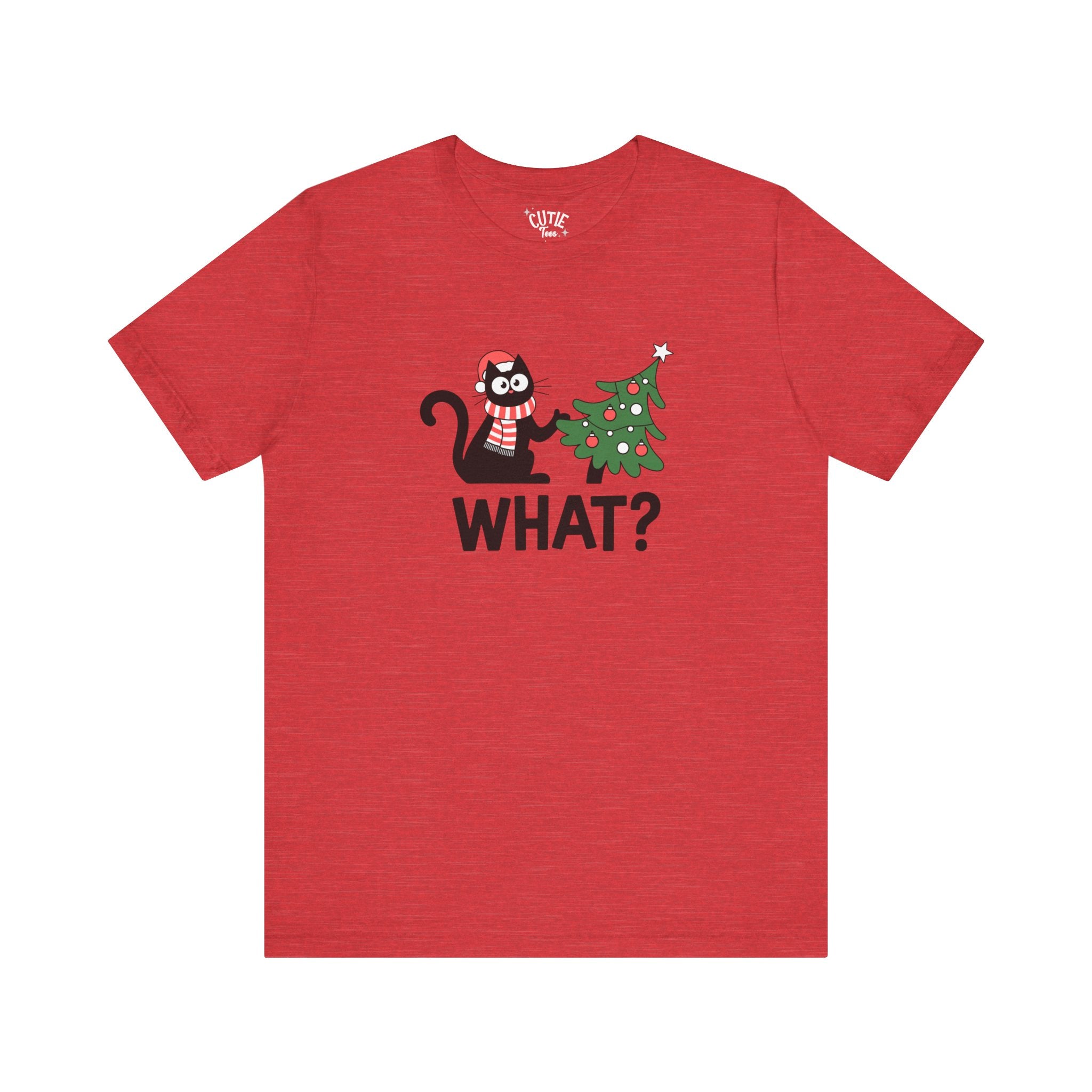 Cat Christmas Tee, Holiday T-Shirt, Pet Lover Gift, Cute Christmas Apparel, Humor Shirt for Friends