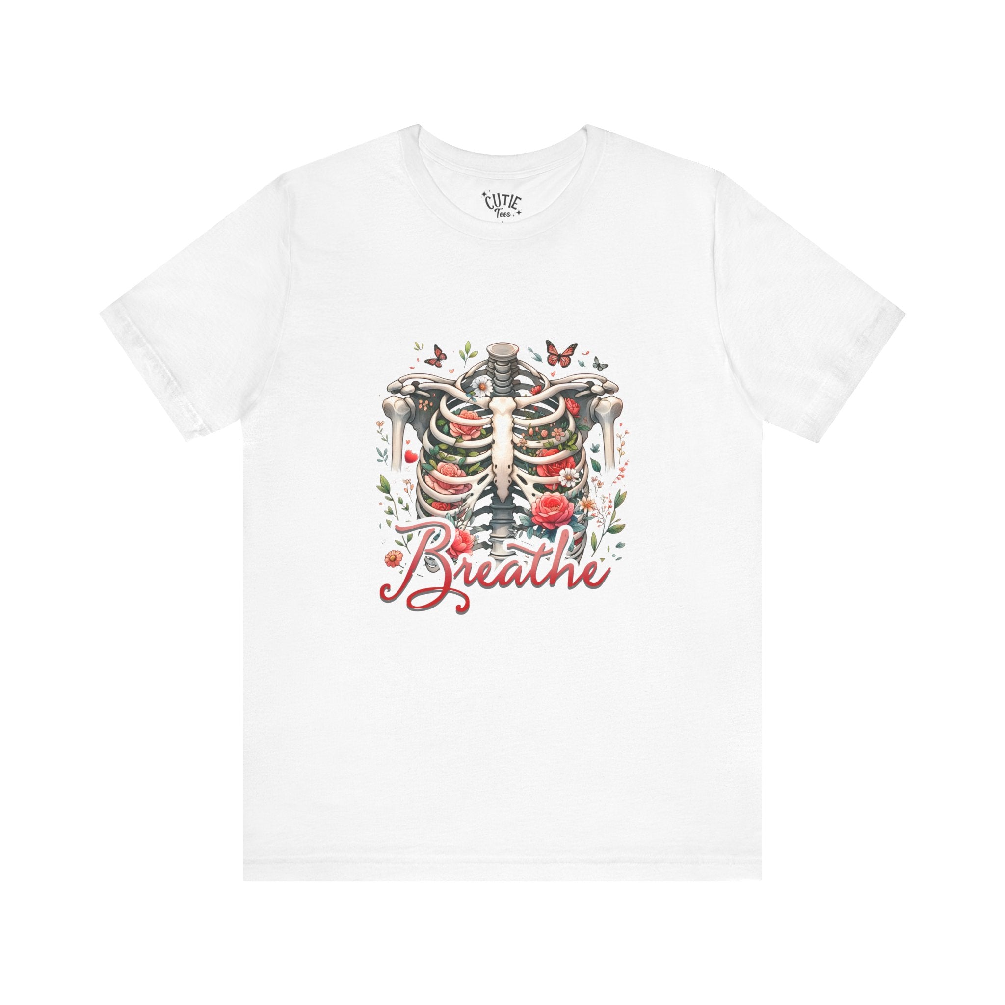 Breathe Ribcage Floral Tee